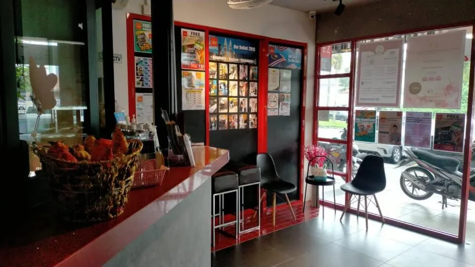 Lobby or reception in Timez Business Hotel