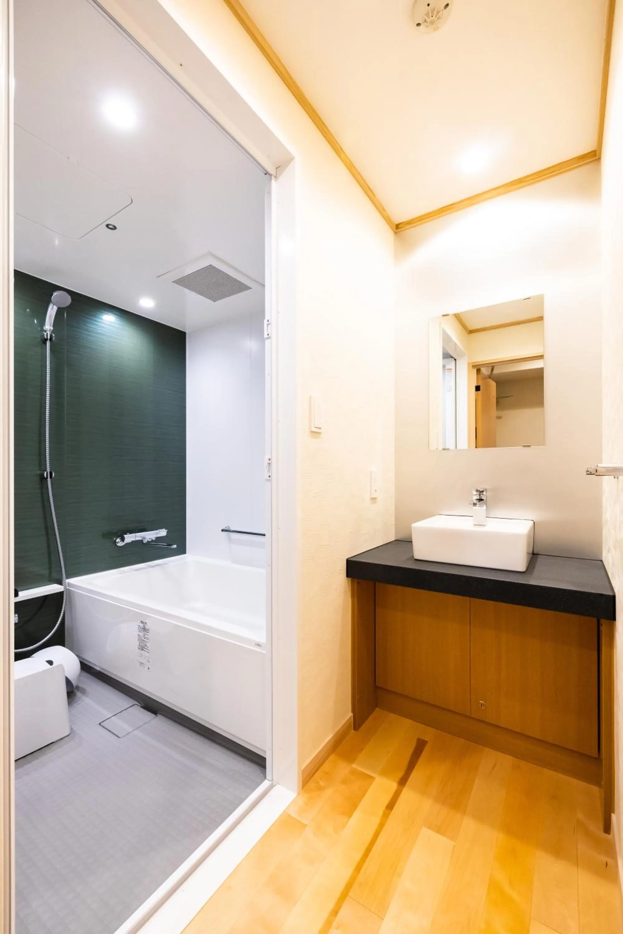 Bed in Ryokan Ginkaku Kyoto