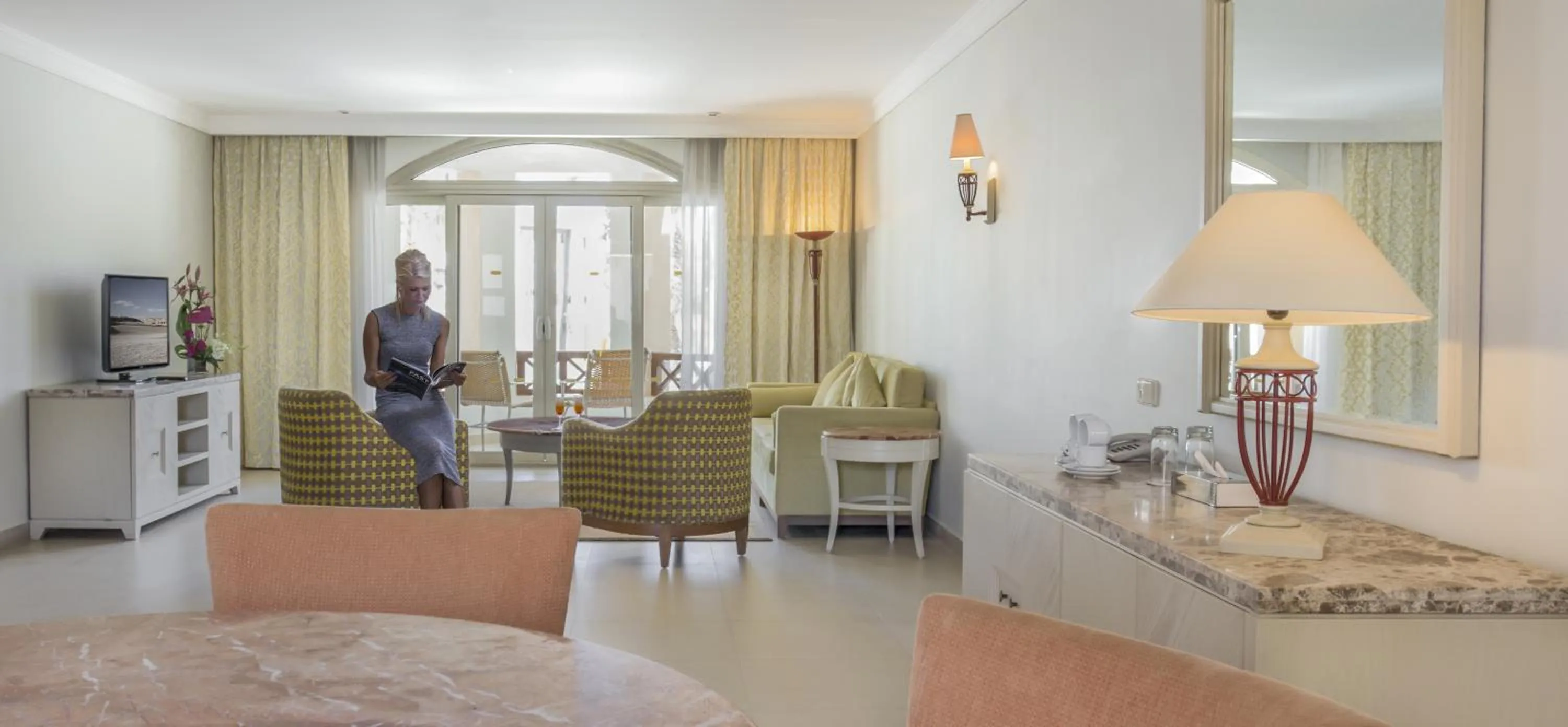 Living room in Concorde El Salam Sharm El Sheikh Front Hotel