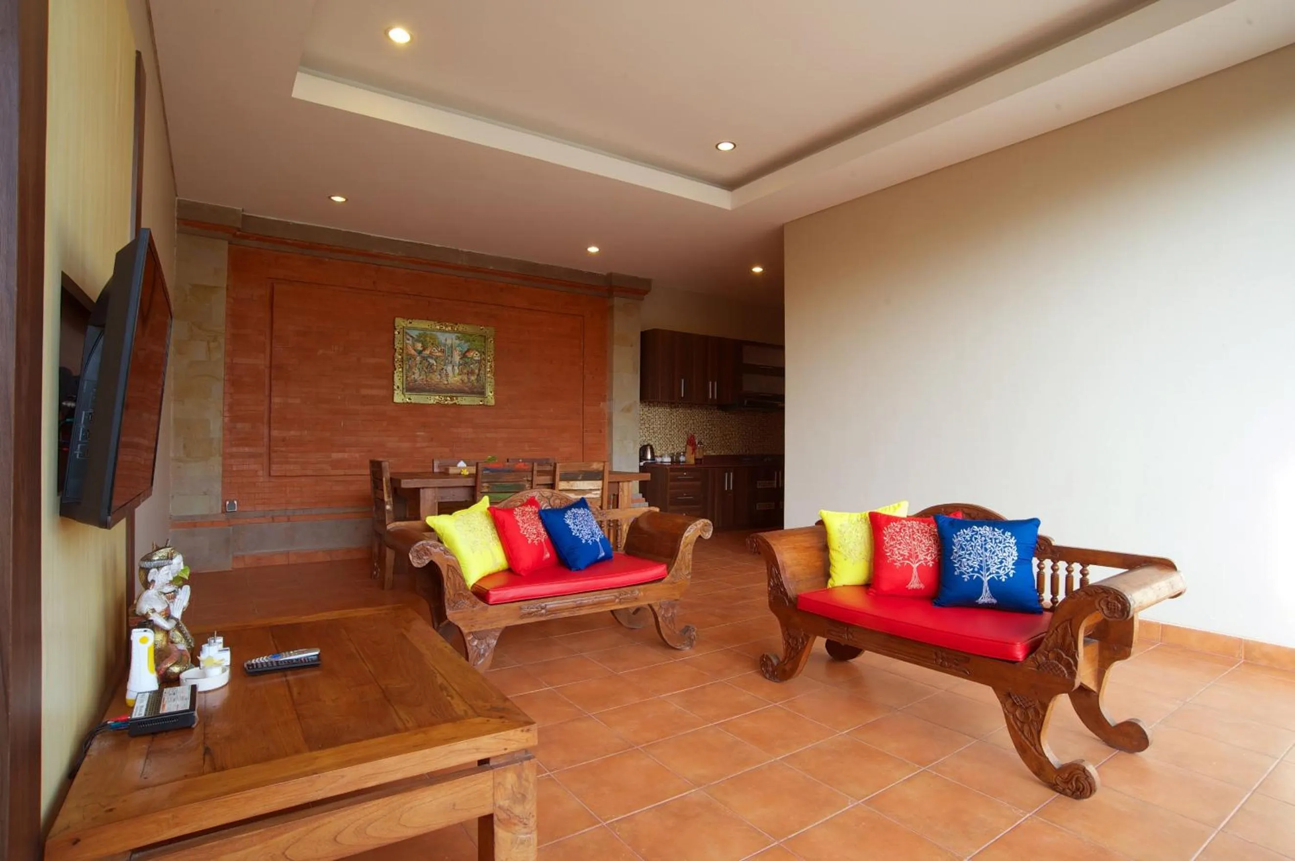 Living room in Saka Village Resort Ubud