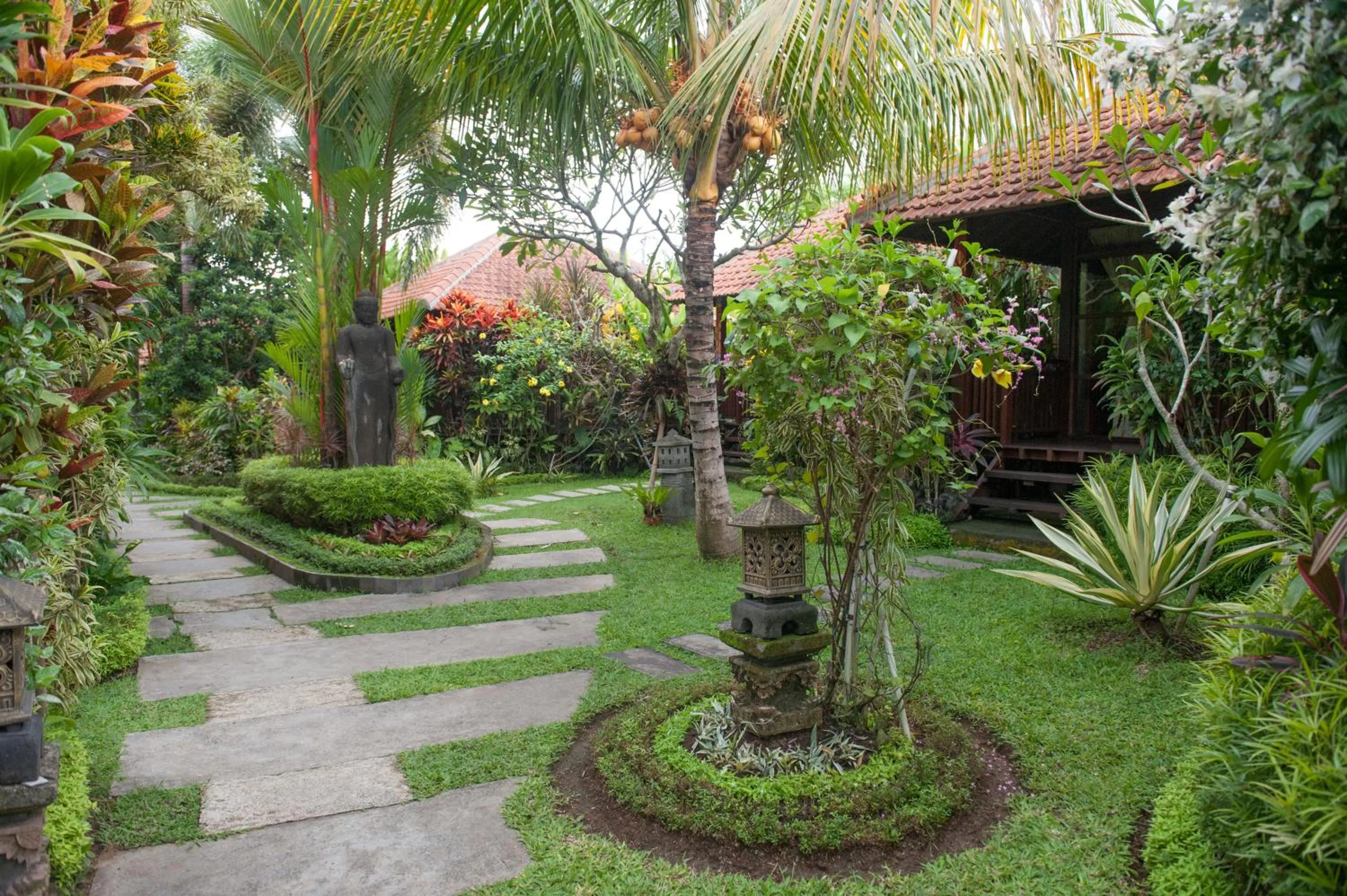 Garden view in Saka Village Resort Ubud