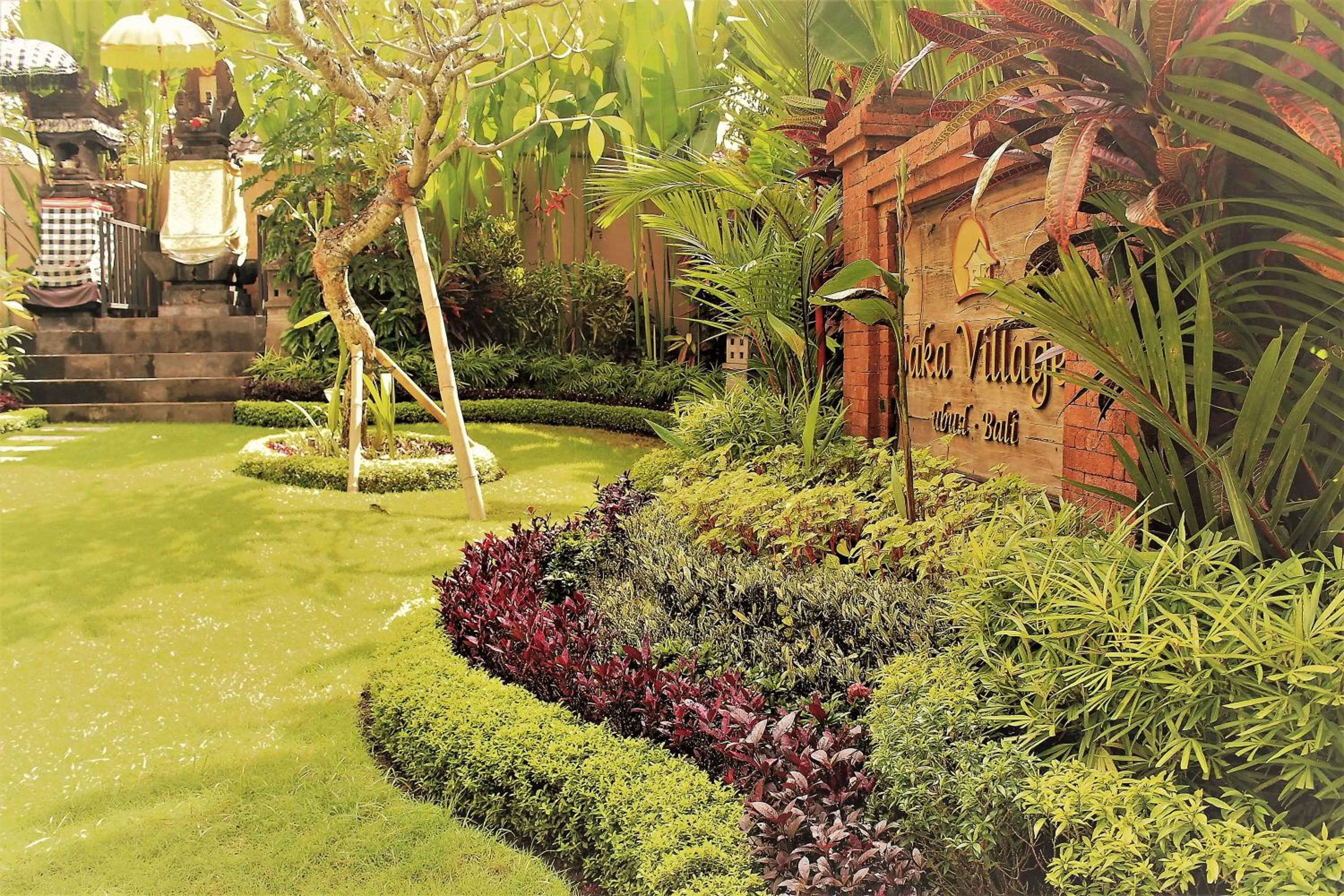 Facade/entrance in Saka Village Resort Ubud