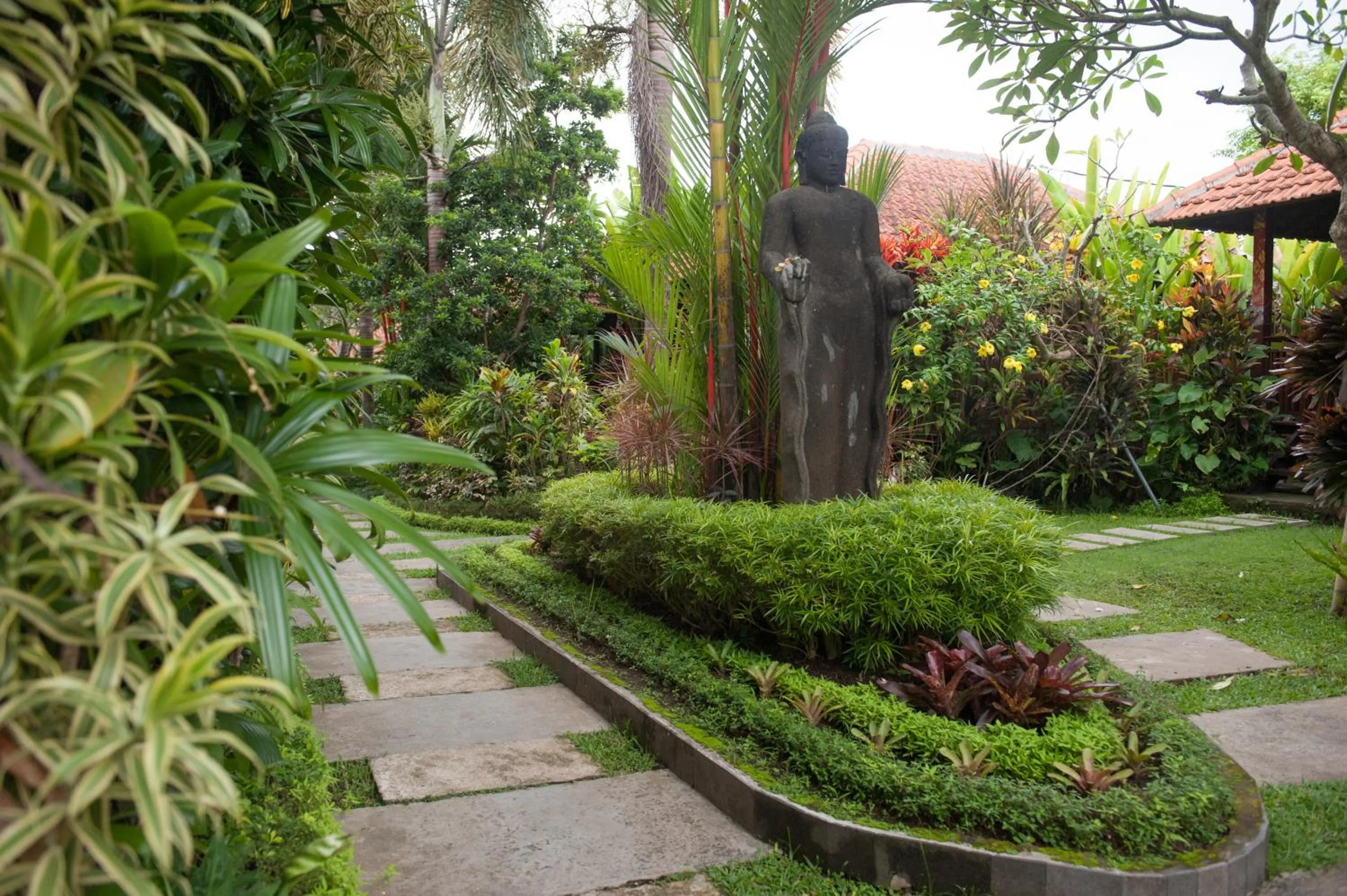 Garden view in Saka Village Resort Ubud