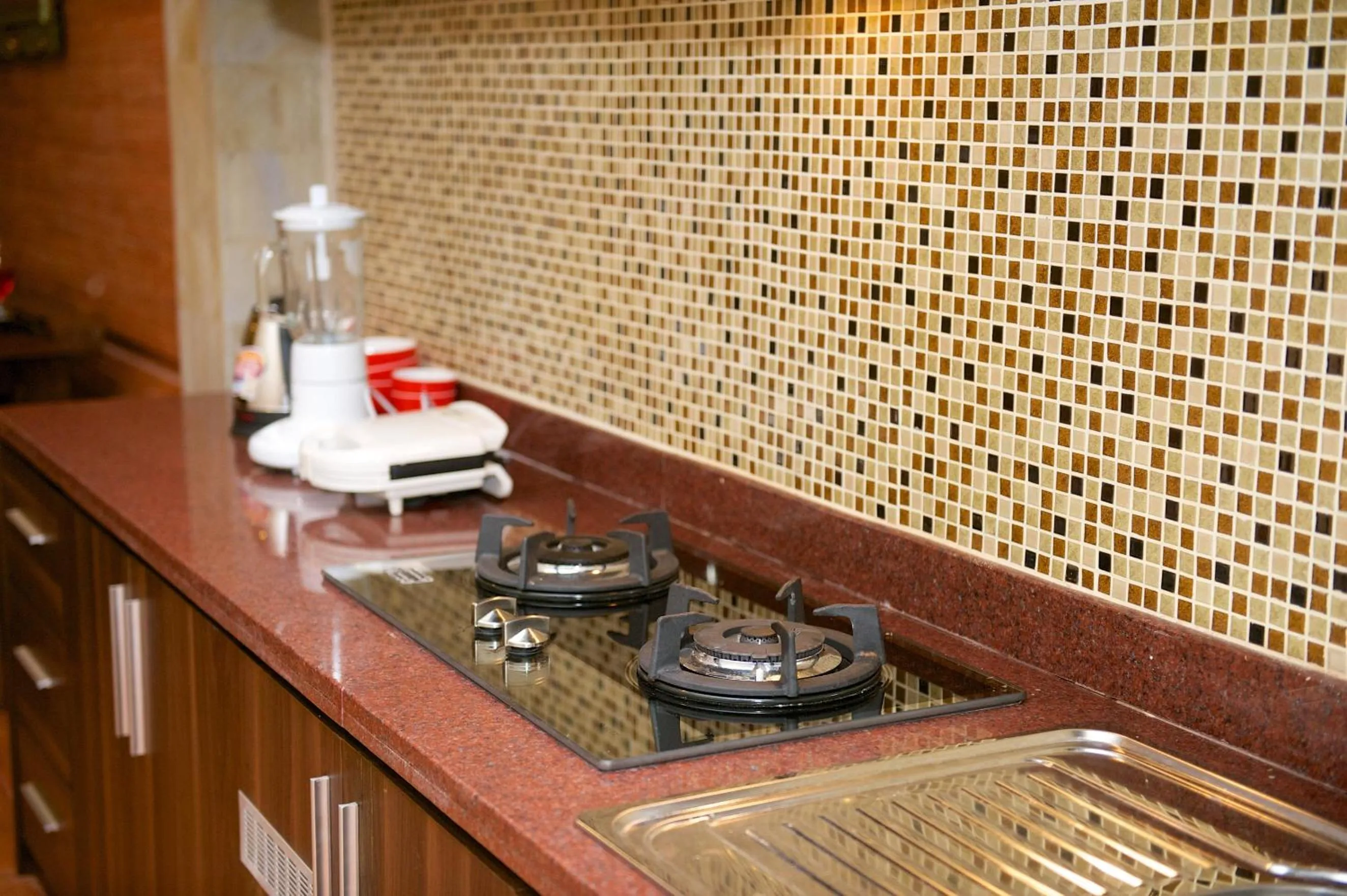 Kitchen or kitchenette in Saka Village Resort Ubud