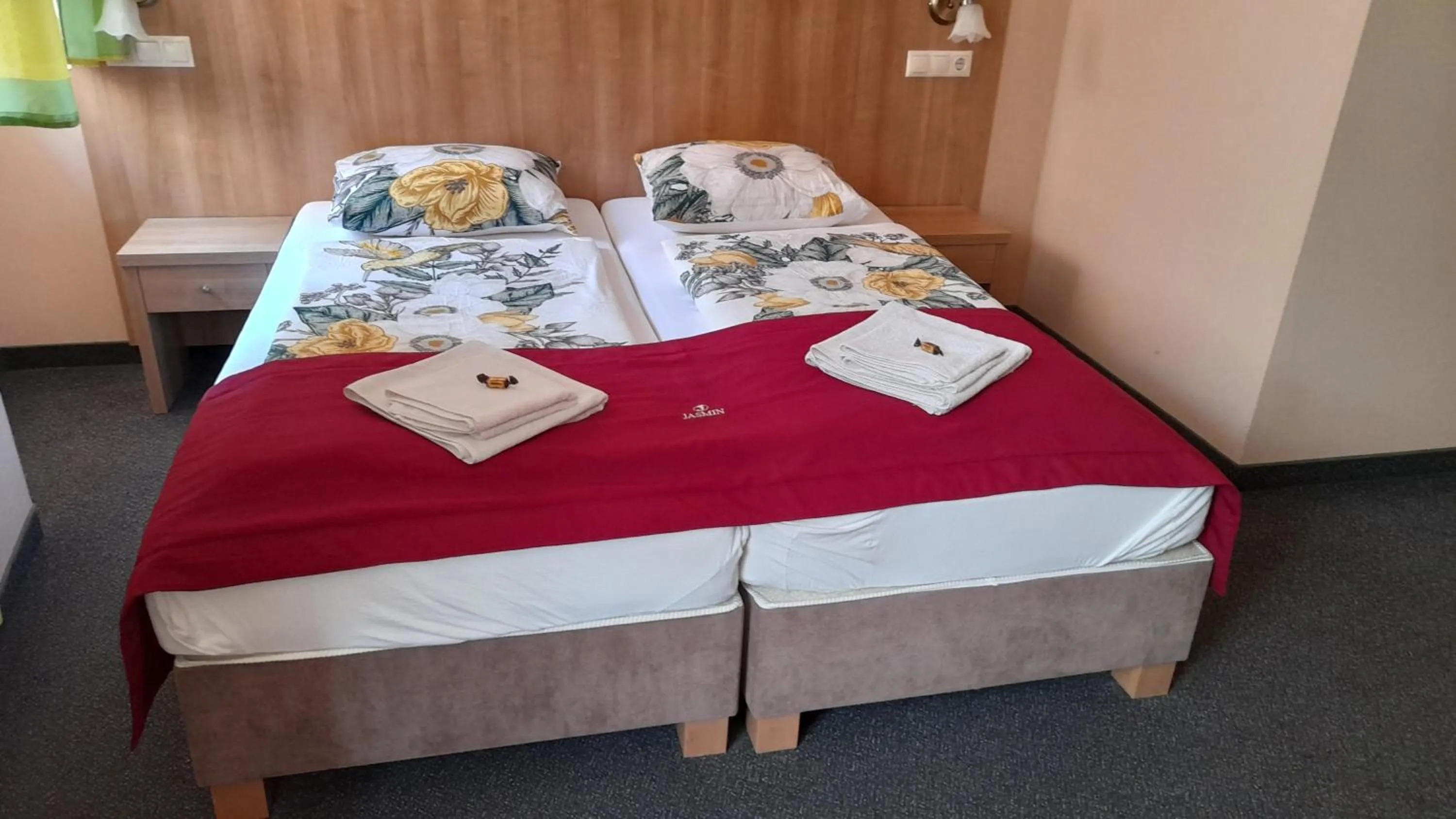 Bed in Jasmin Privatzimmer