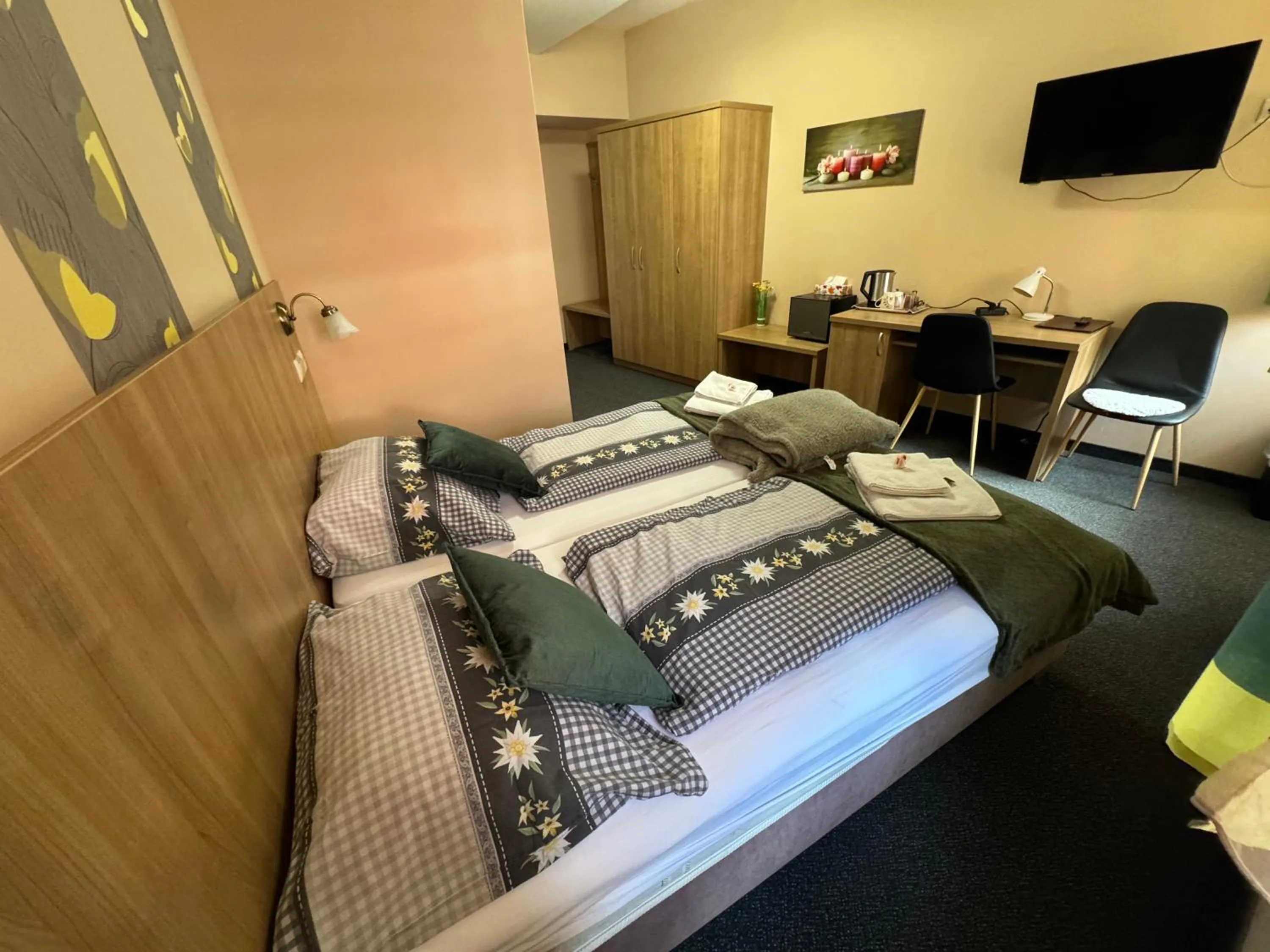 Bed in Jasmin Privatzimmer