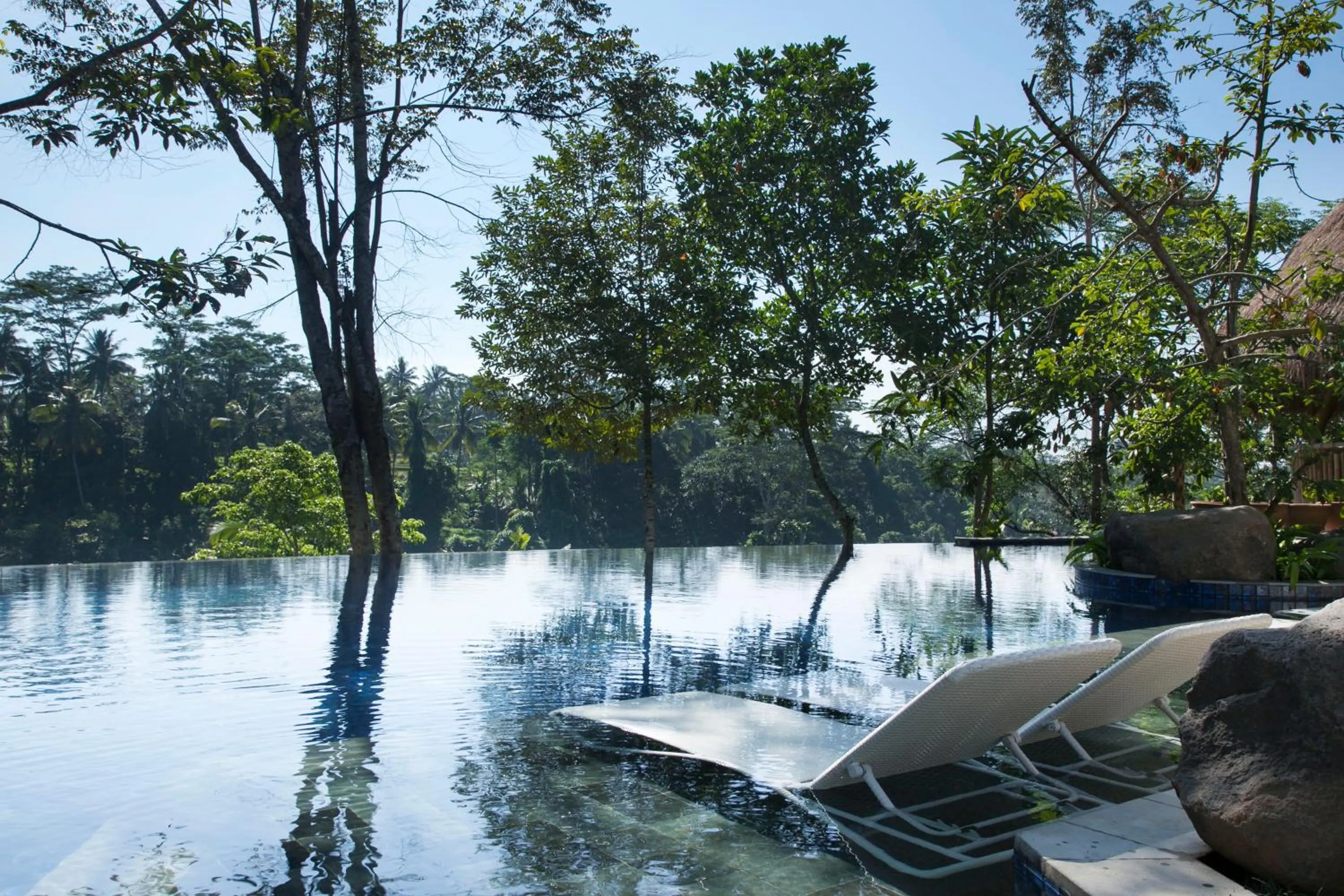 Swimming pool in Tejaprana Resort & Spa