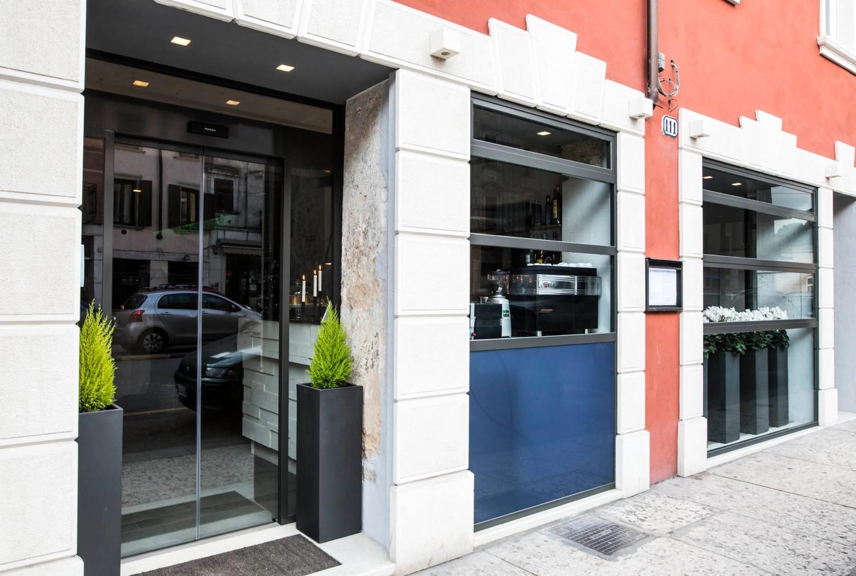 Facade/entrance in Locanda al Vescovo & SPA