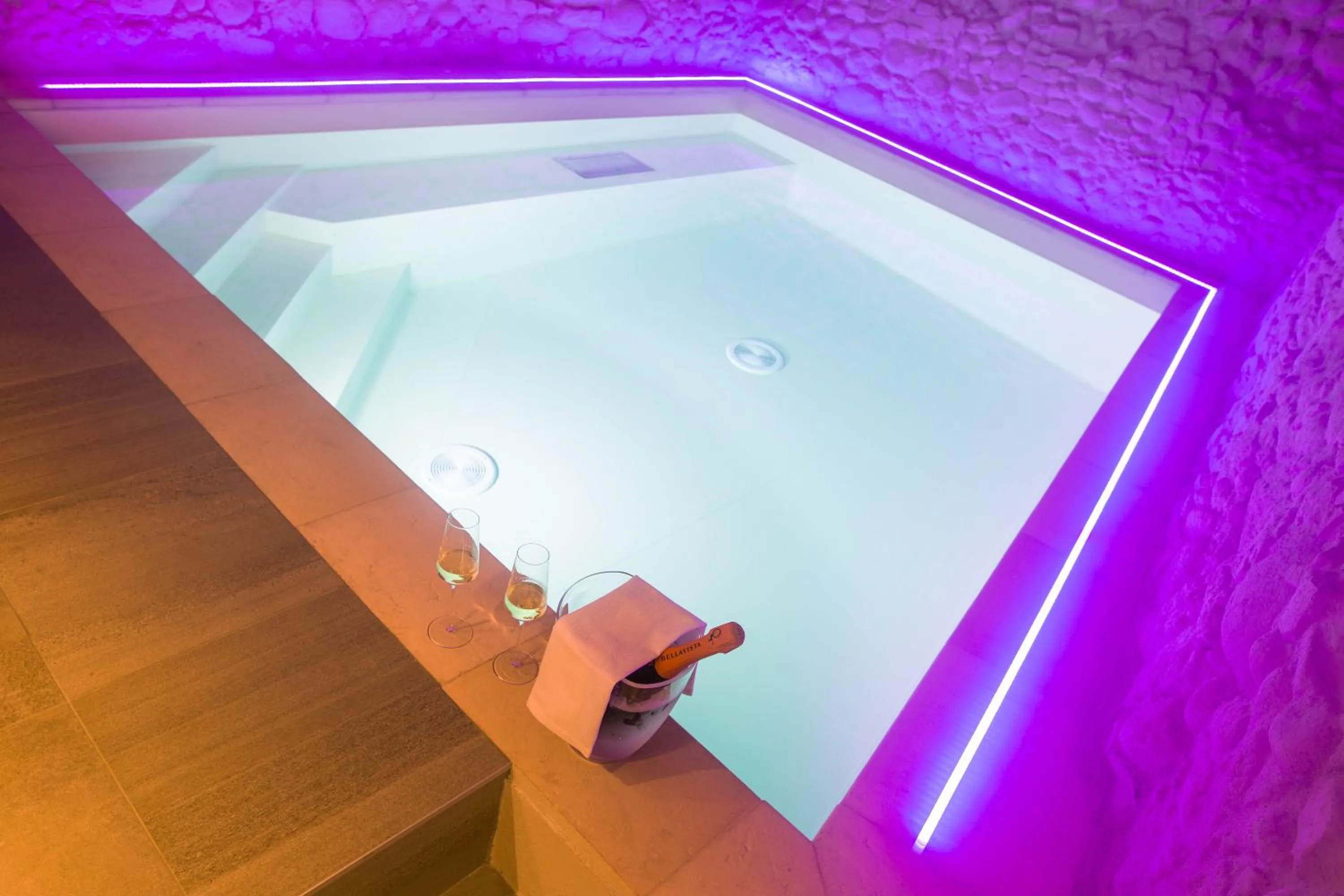 Hot Tub in Locanda al Vescovo & SPA