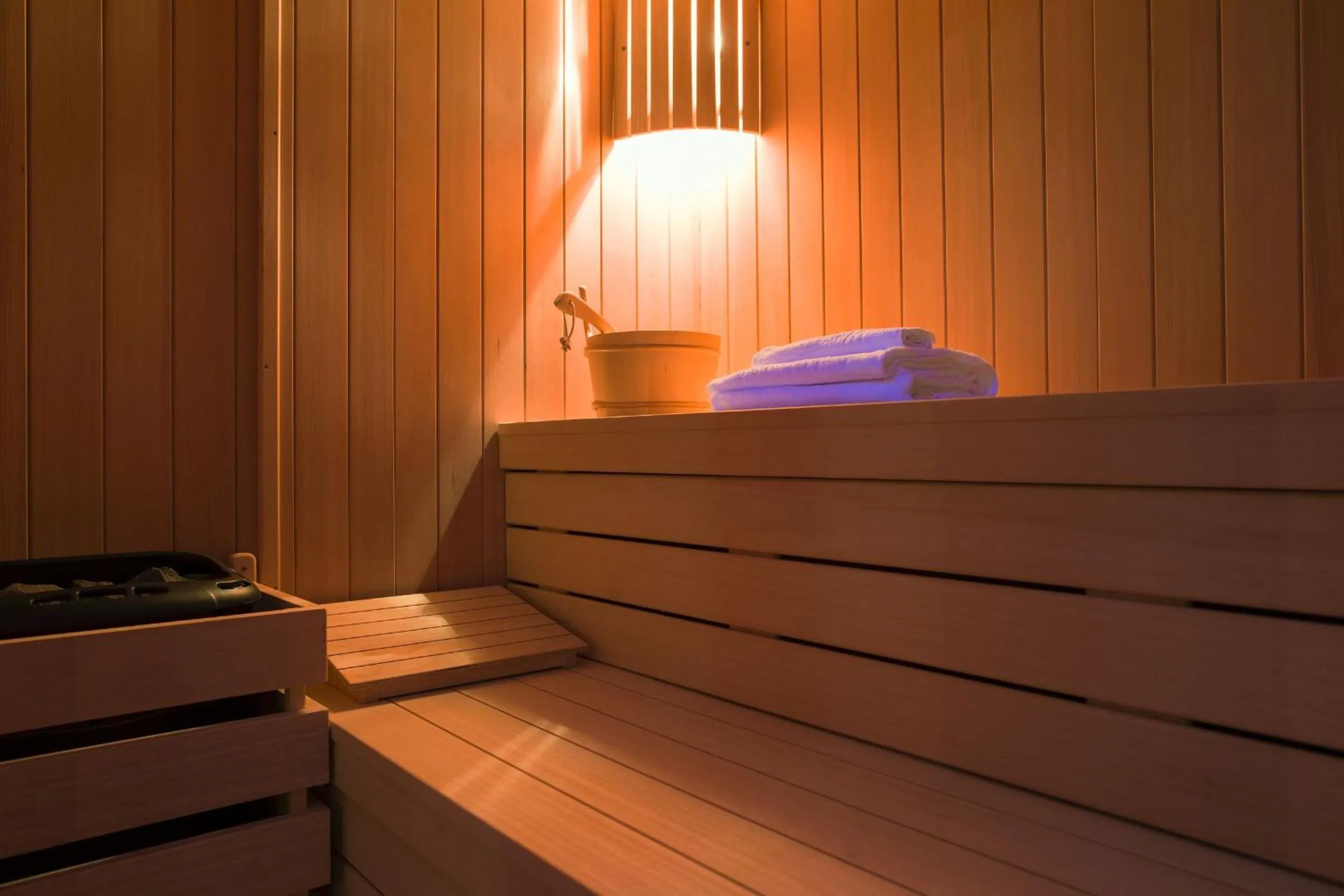 Sauna in Locanda al Vescovo & SPA