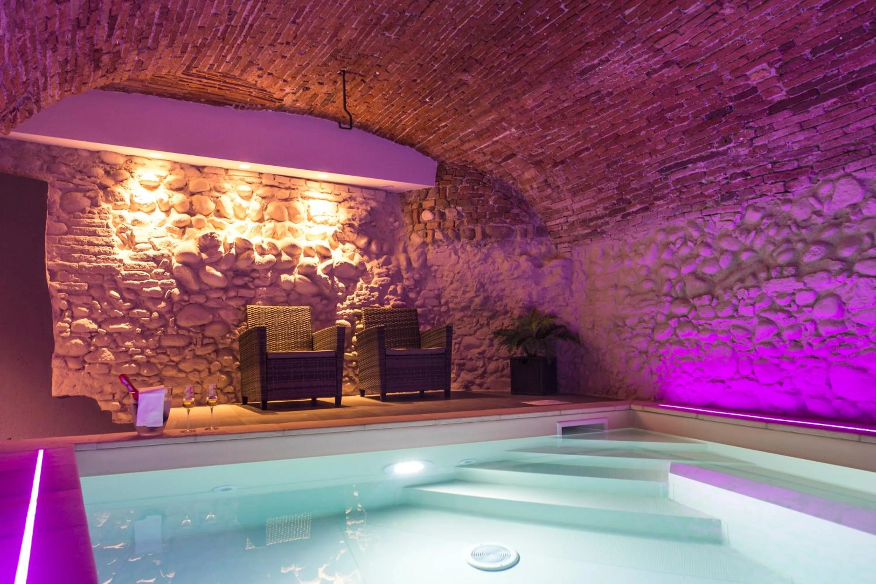 Hot Tub in Locanda al Vescovo & SPA