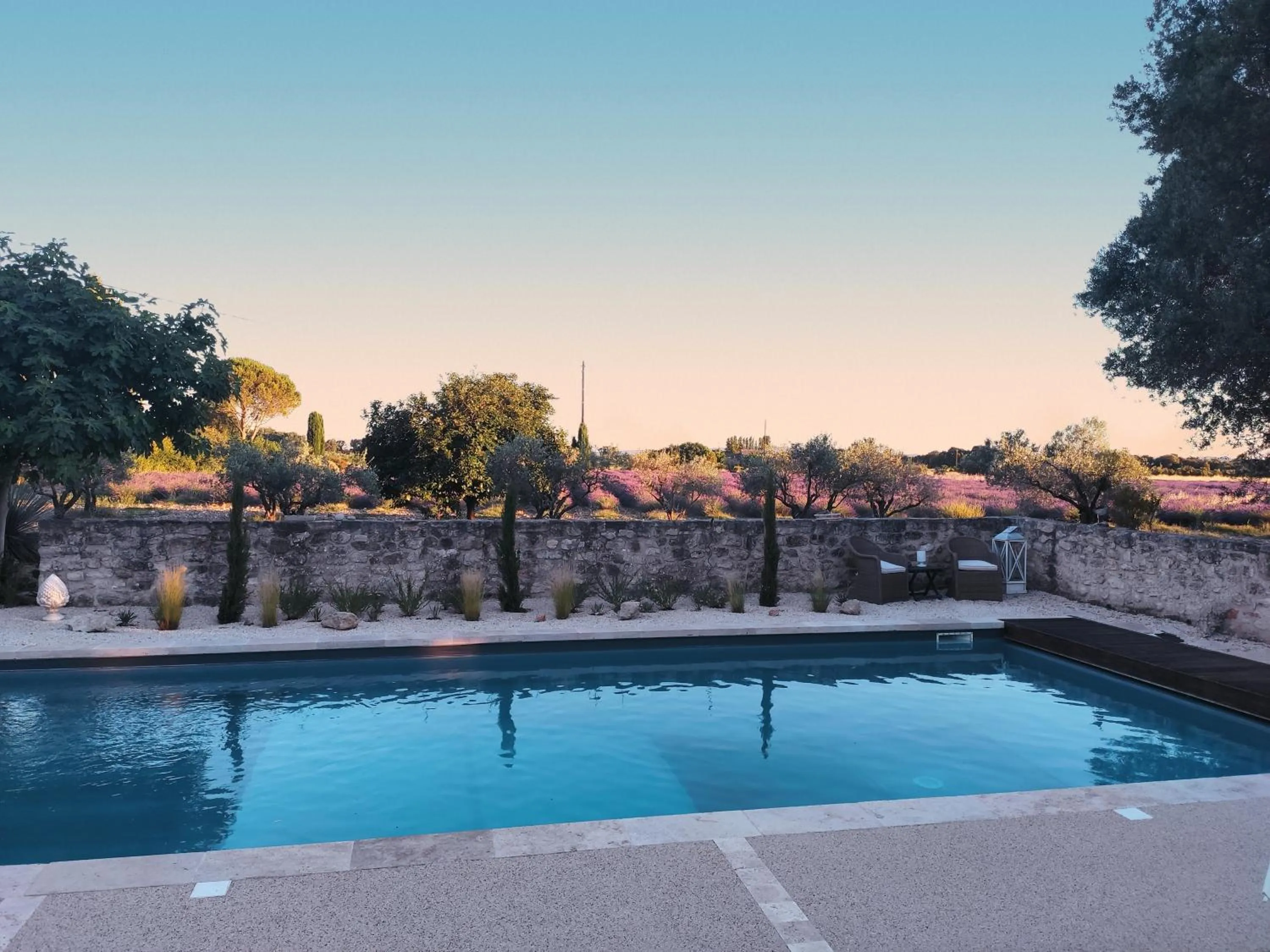 Swimming pool in Les Champs de Provence