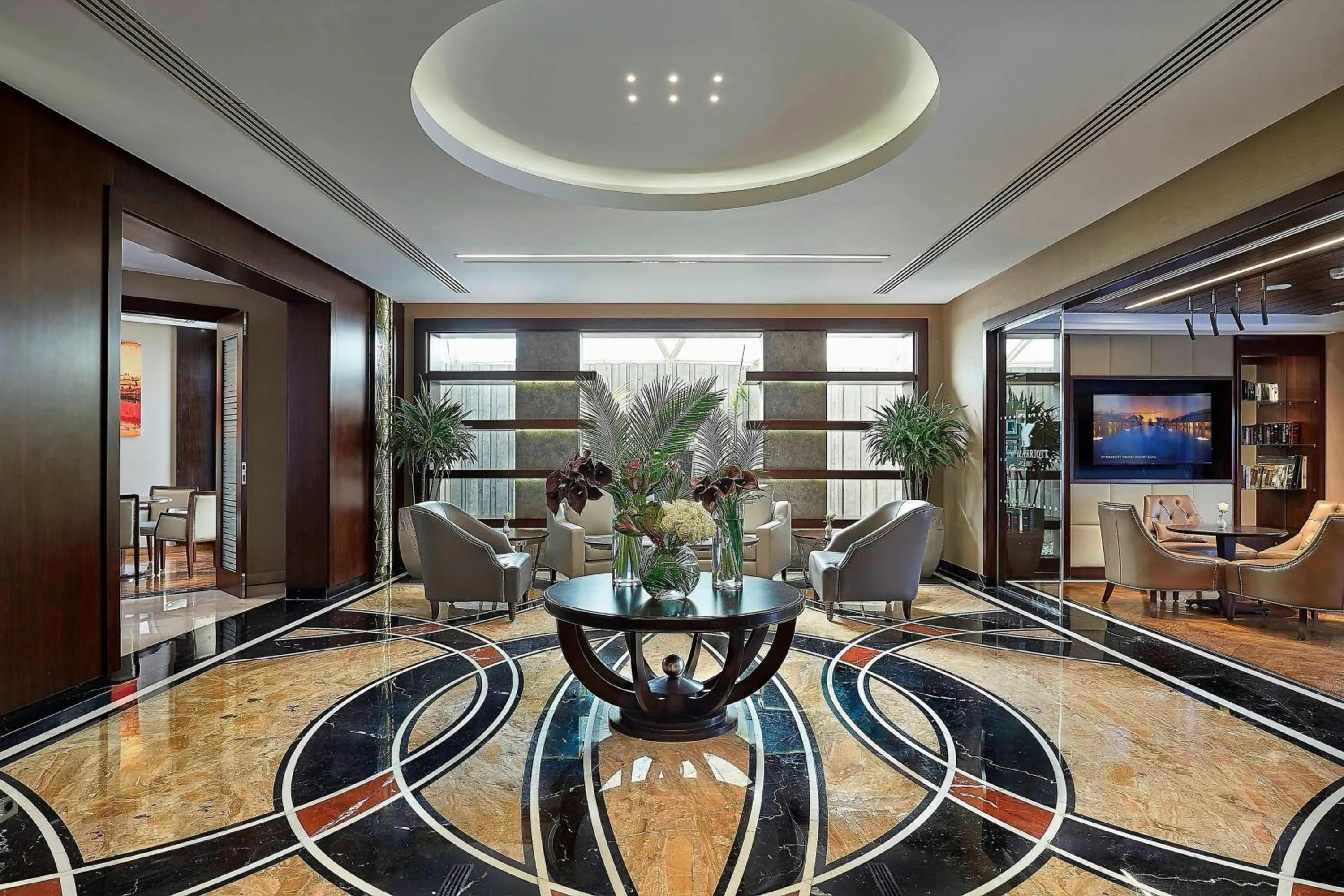 Lobby or reception in JW Marriott Hotel Cairo