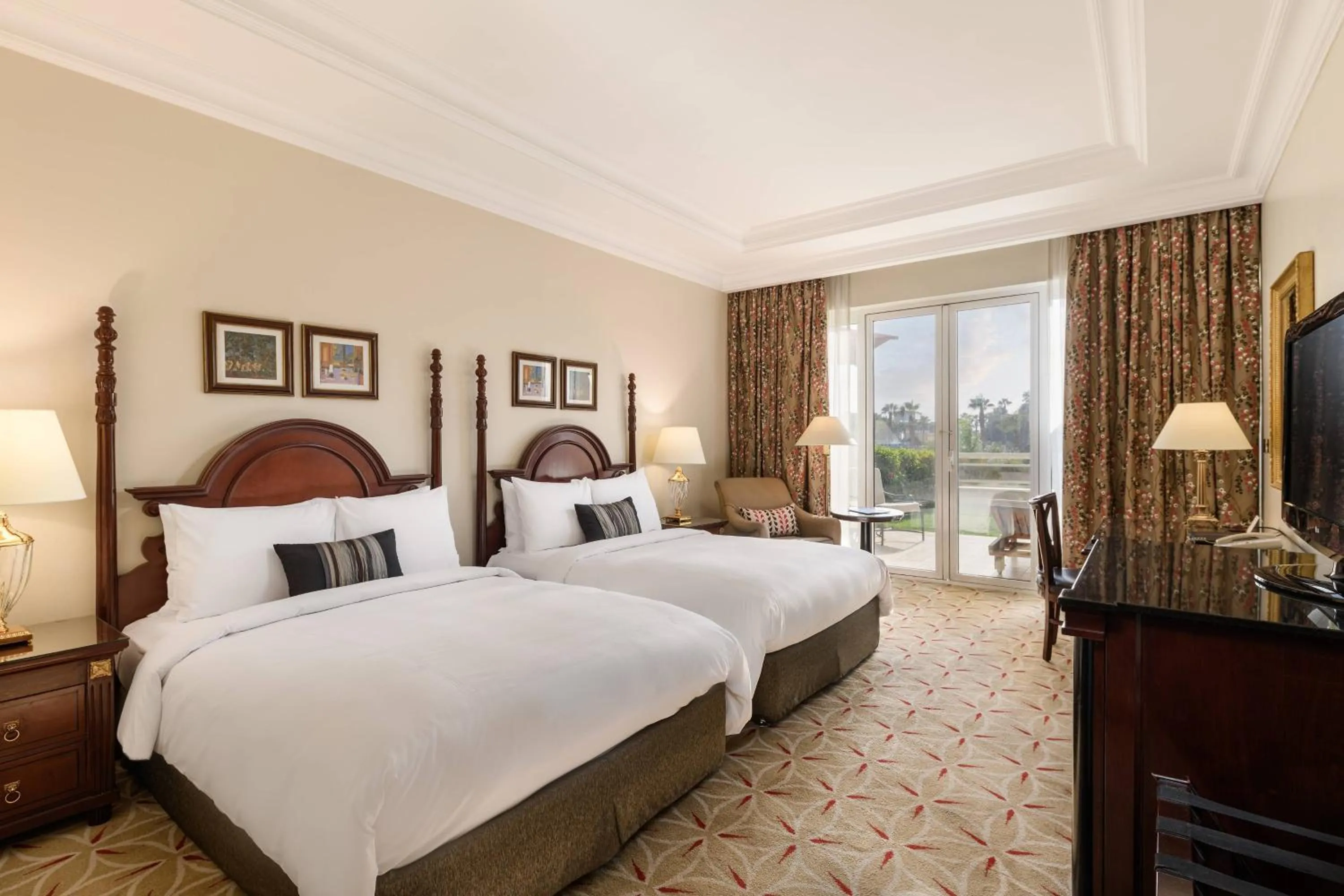 Deluxe Double Guest Room, Garden Access, 2 beds in JW Marriott Hotel Cairo