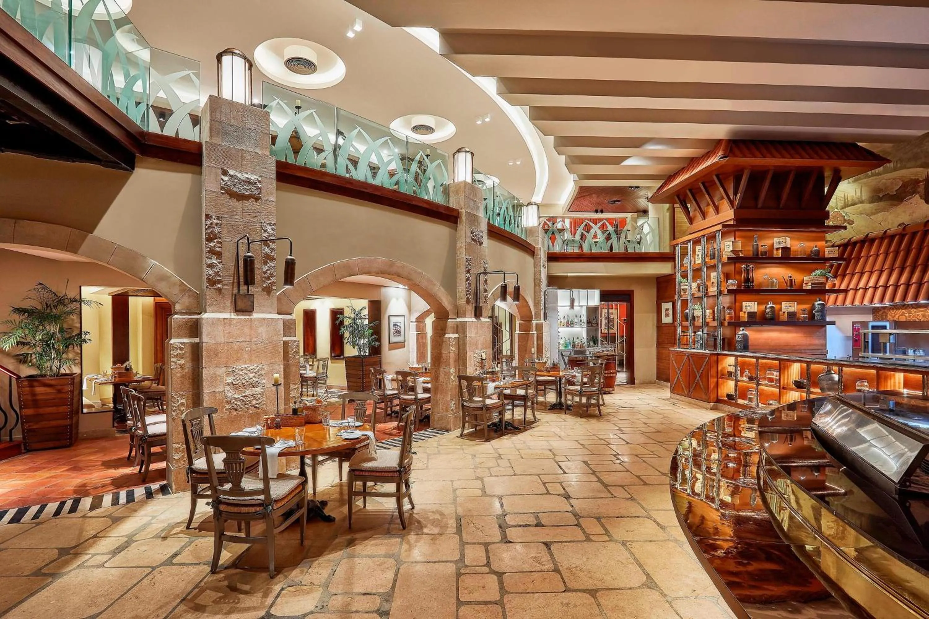 Restaurant/places to eat in JW Marriott Hotel Cairo