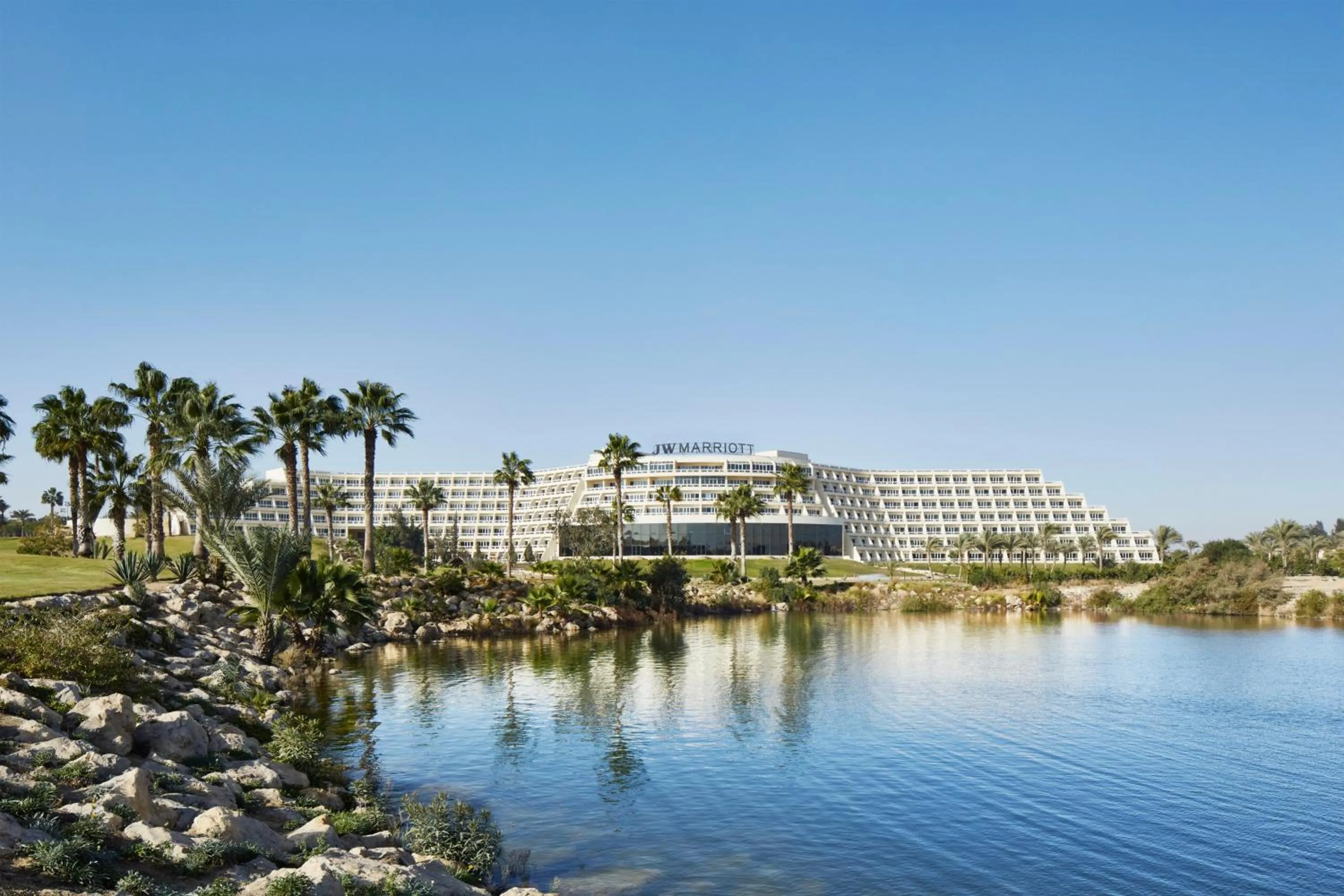 Property building in JW Marriott Hotel Cairo