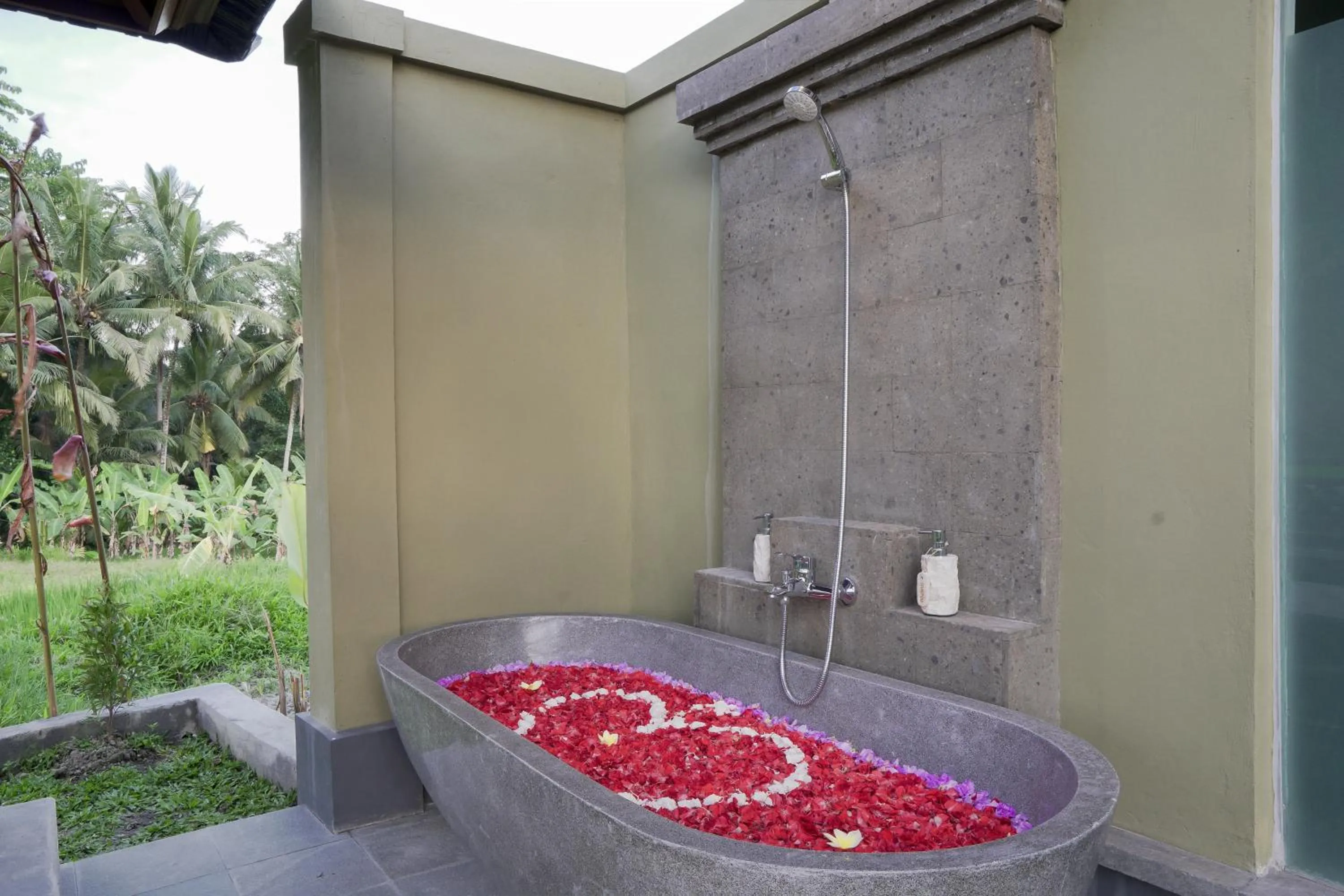 Natural landscape in Masia Villa Ubud