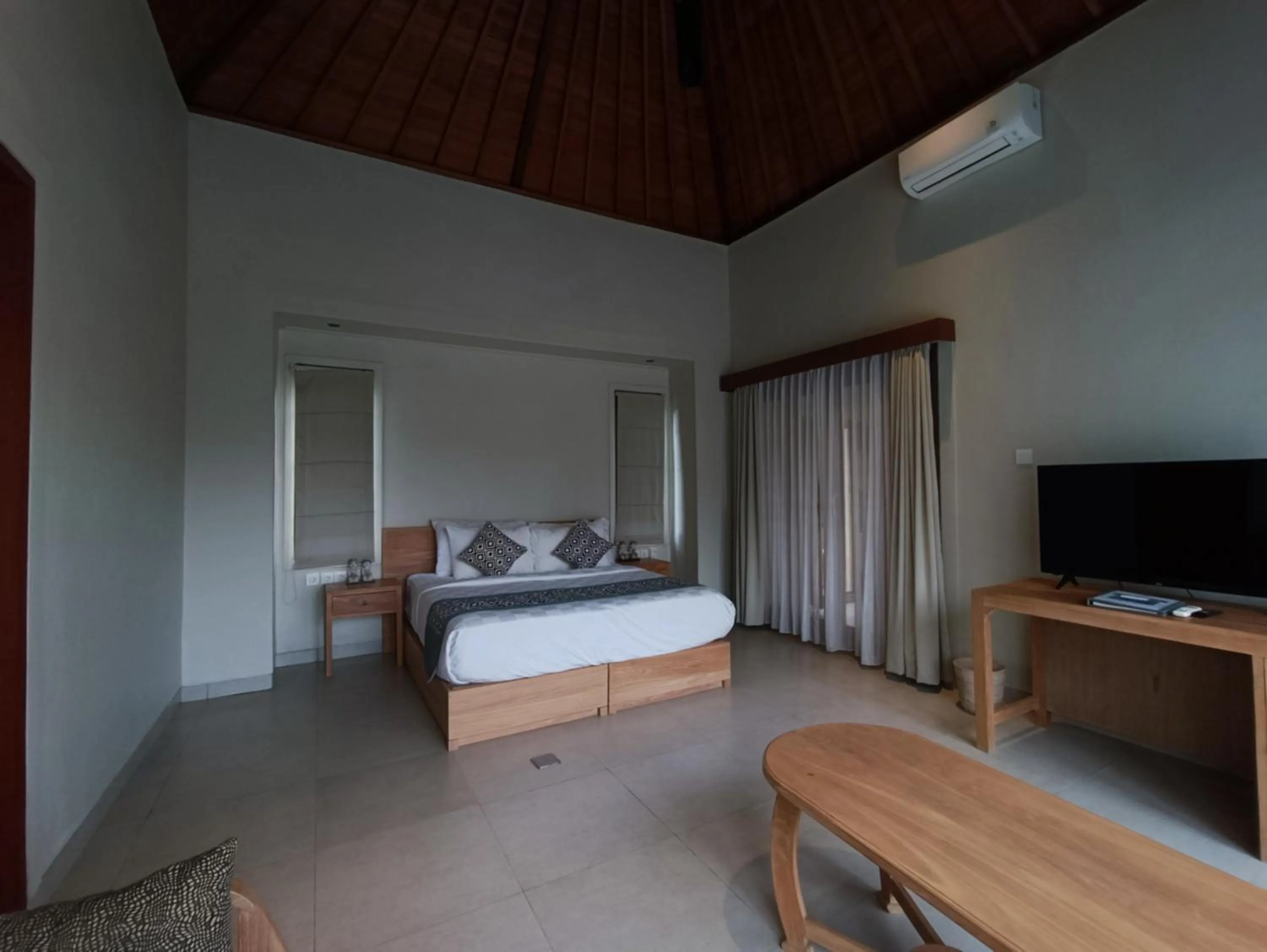Bed in Masia Villa Ubud