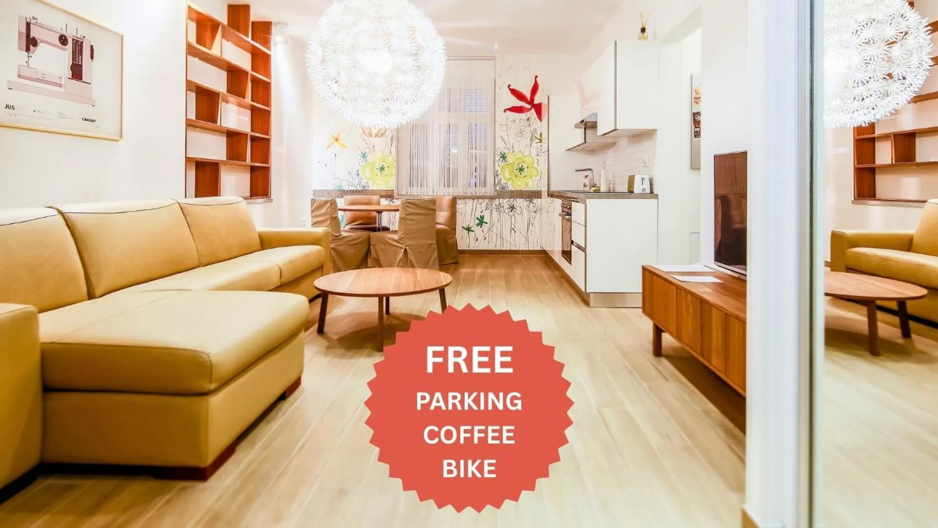 Kitchen or kitchenette in WH Apartments