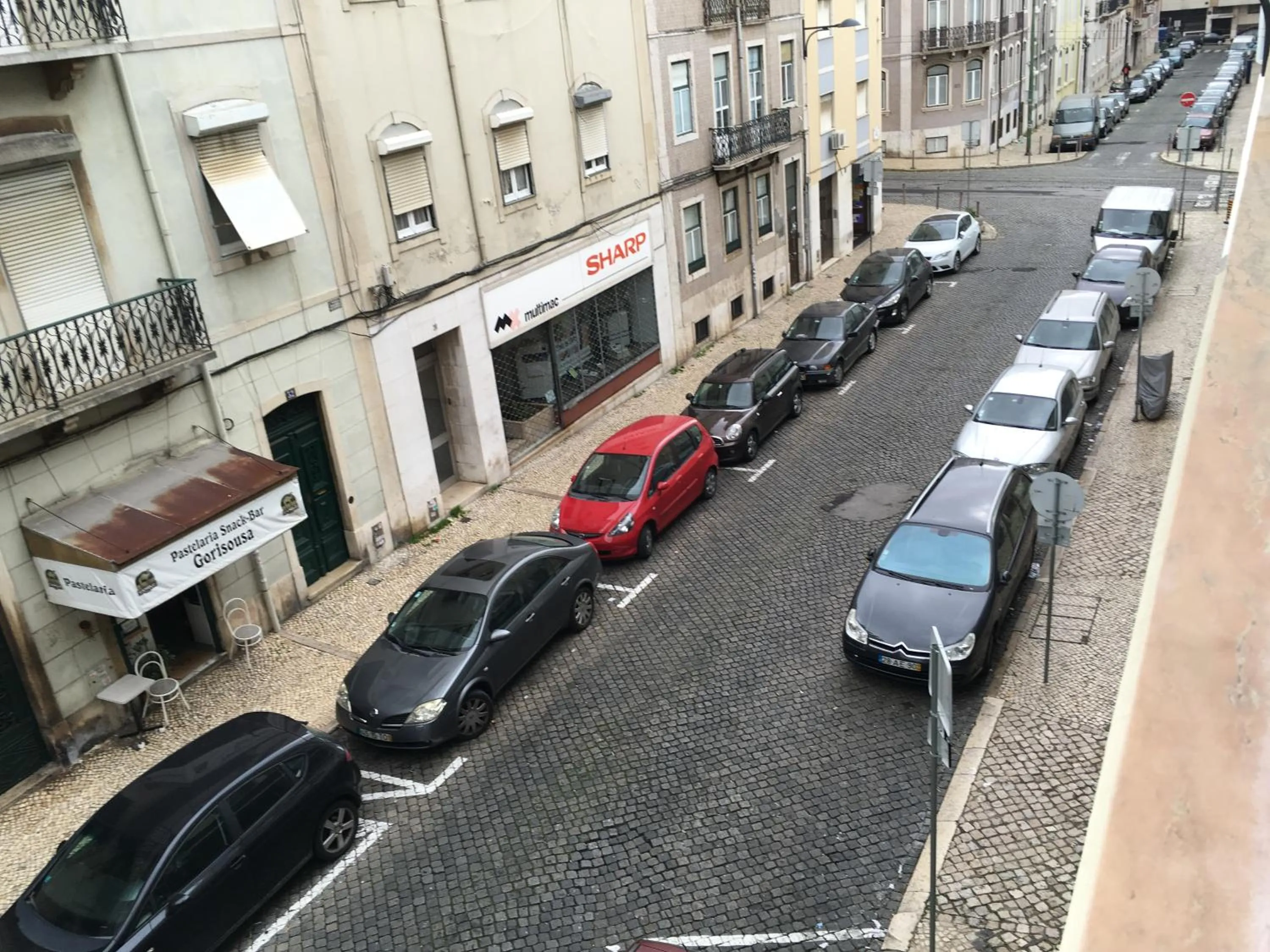 Street view in lisbon Home host
