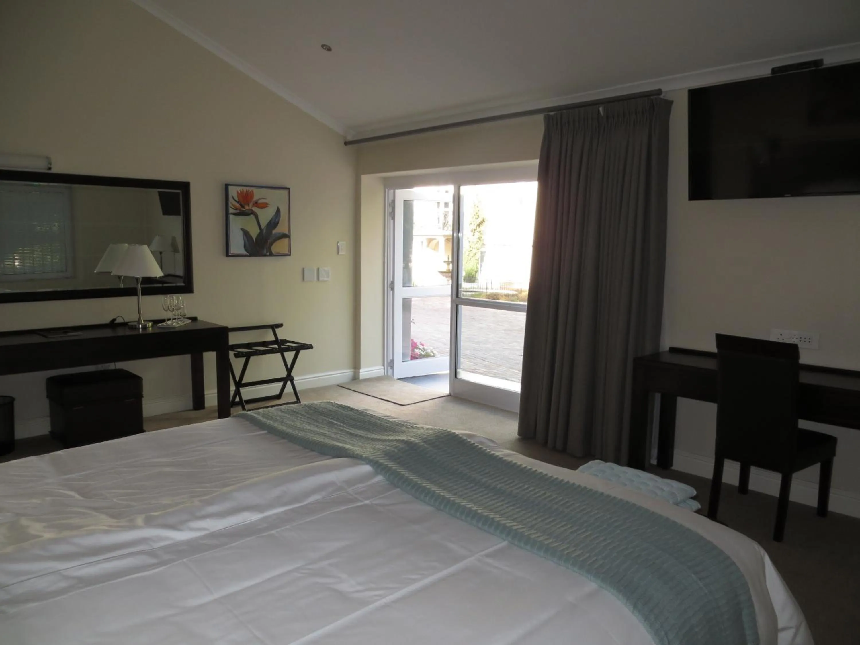 Bed in Clos Malverne Wine Estate