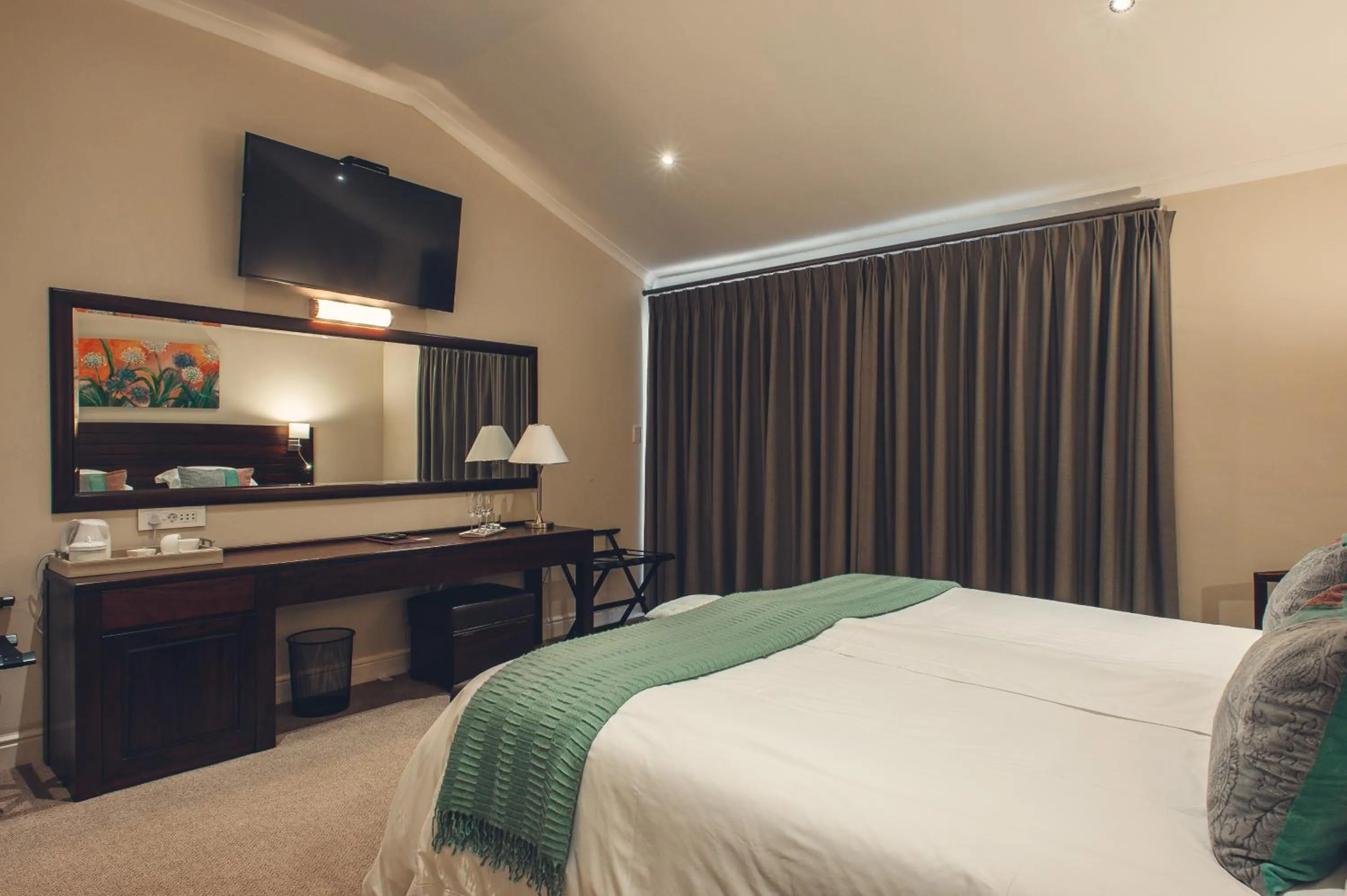 Bed in Clos Malverne Wine Estate