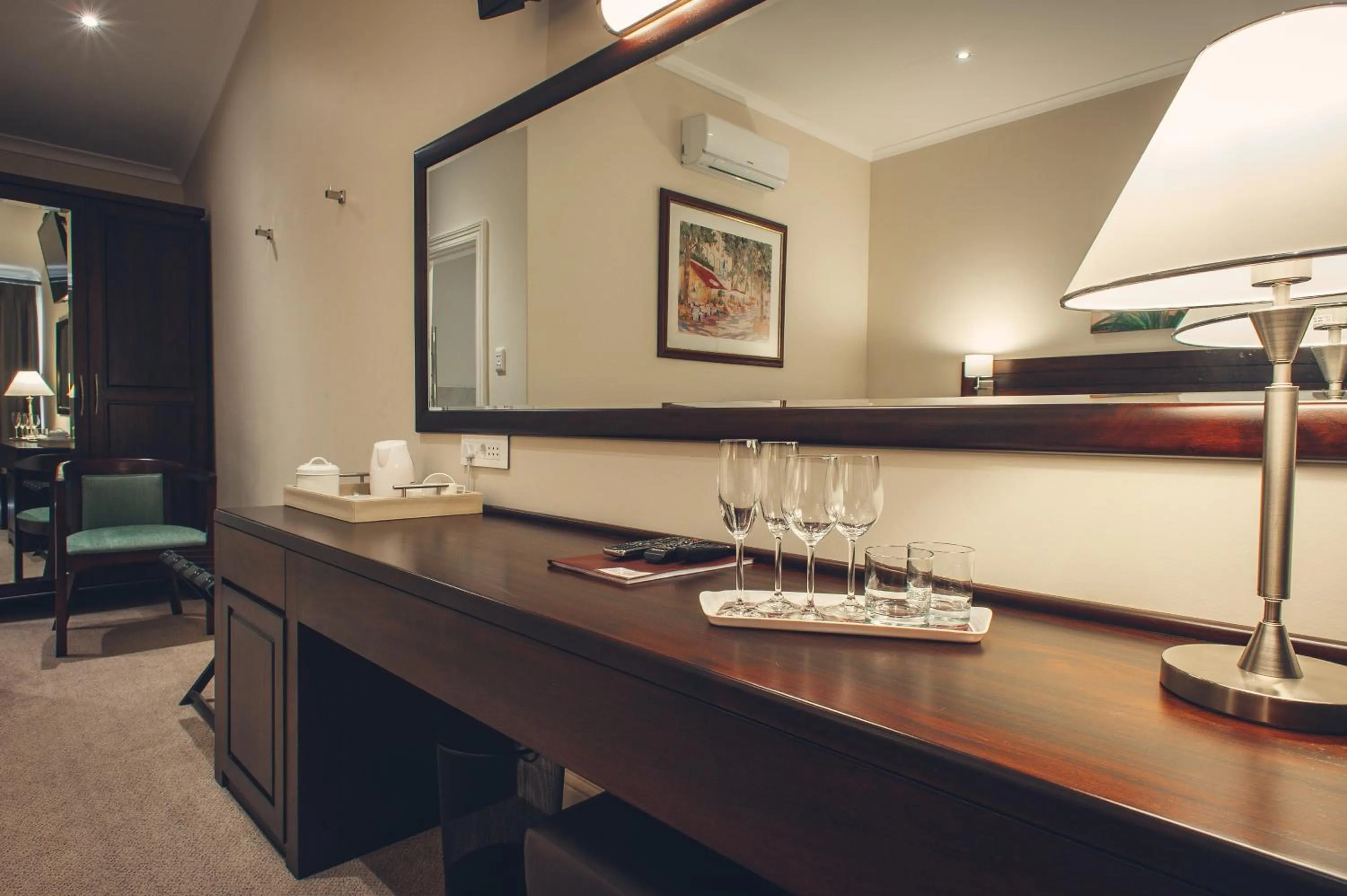 Bedroom in Clos Malverne Wine Estate