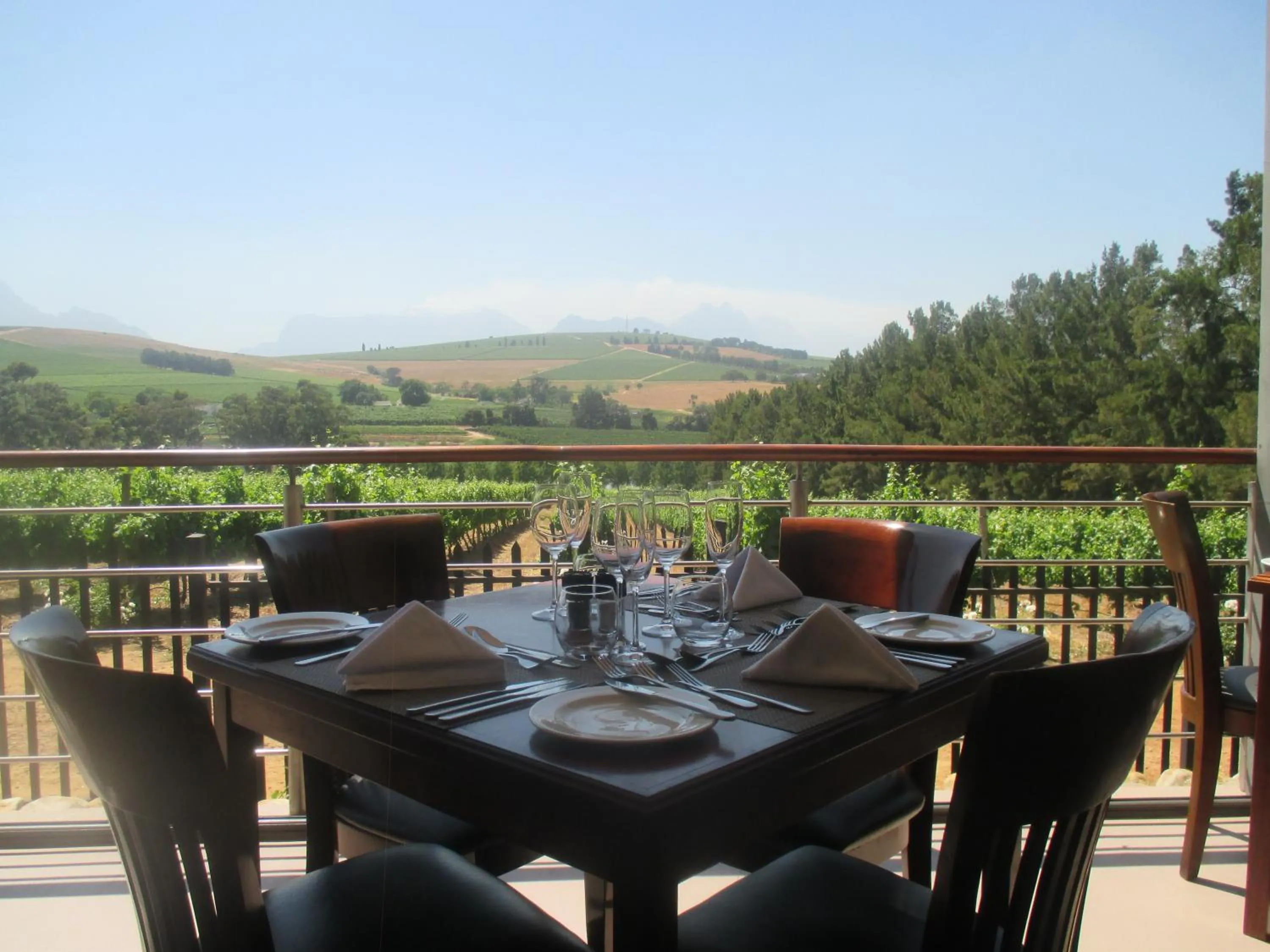 Restaurant/places to eat in Clos Malverne Wine Estate