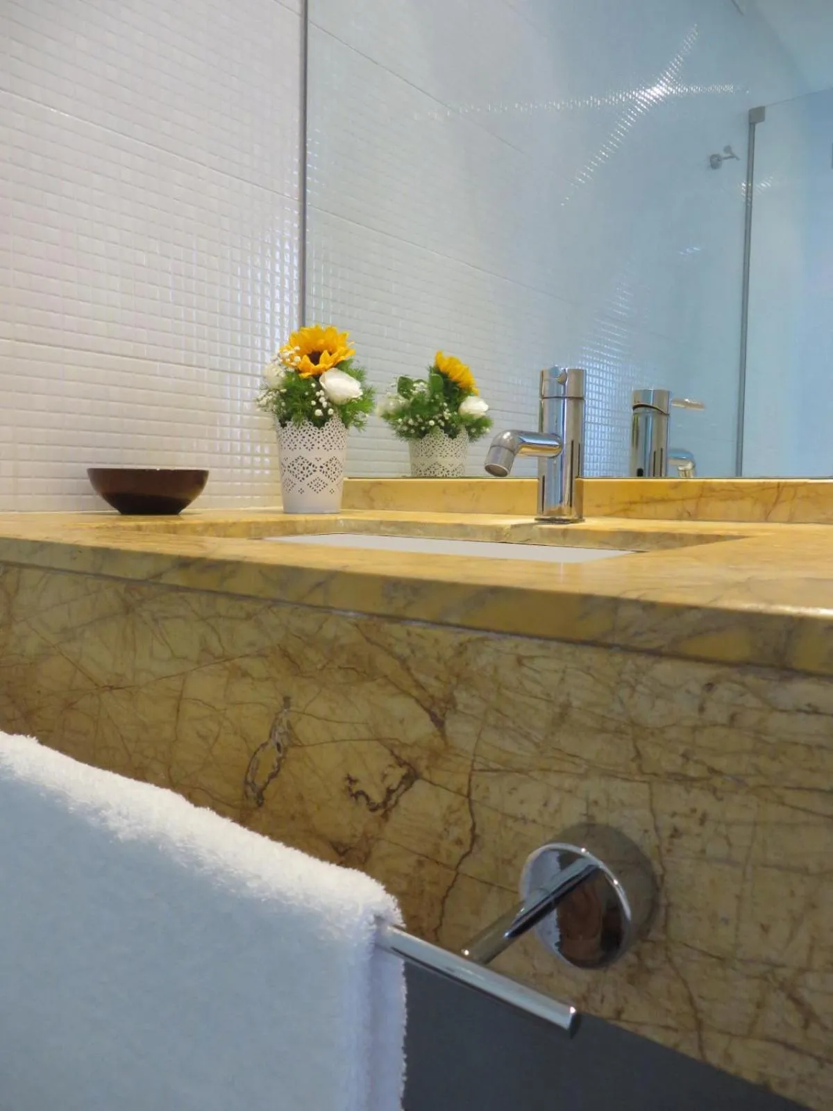 Bathroom in Hotel Grecale