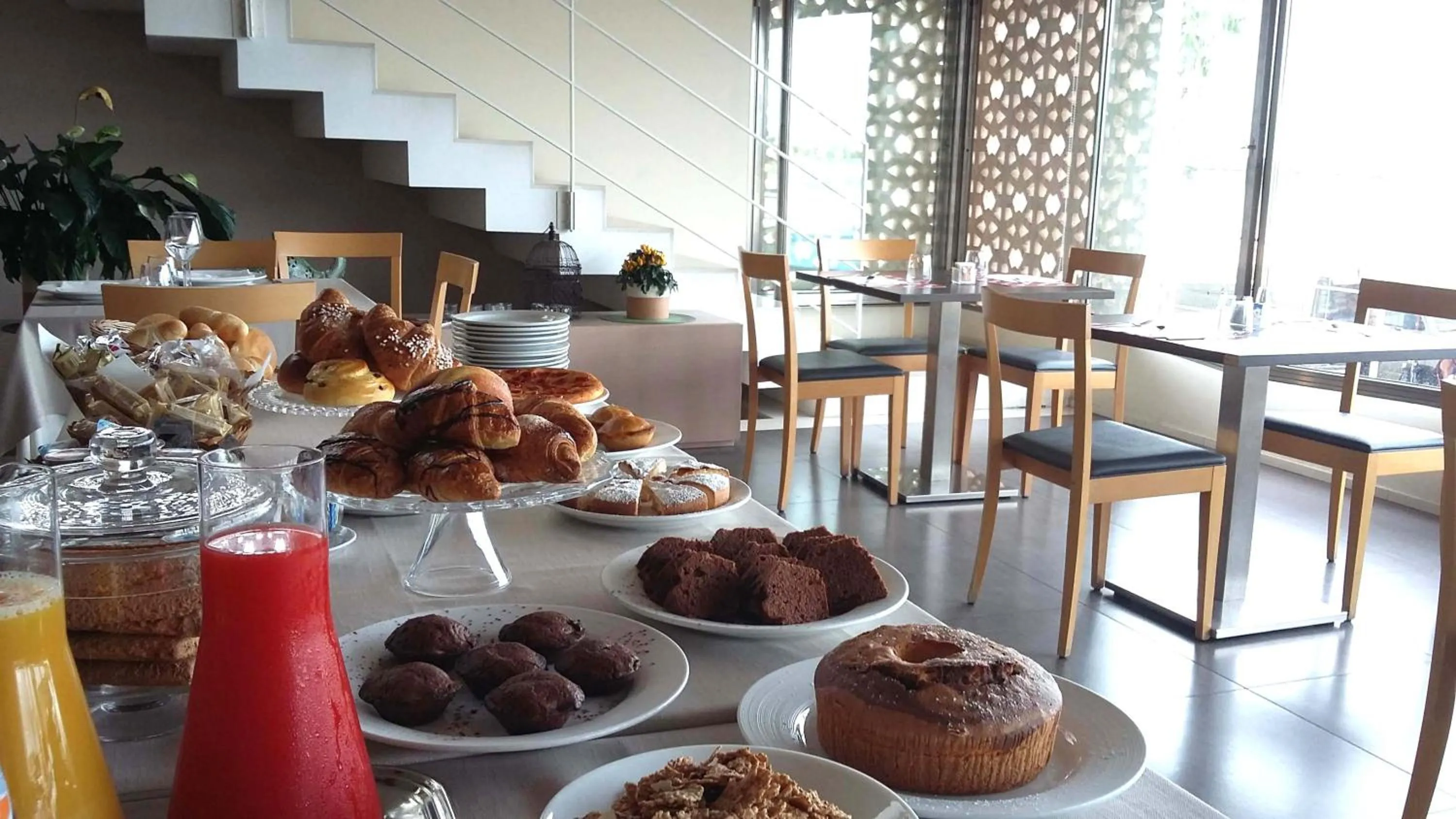 Buffet breakfast in Hotel Grecale