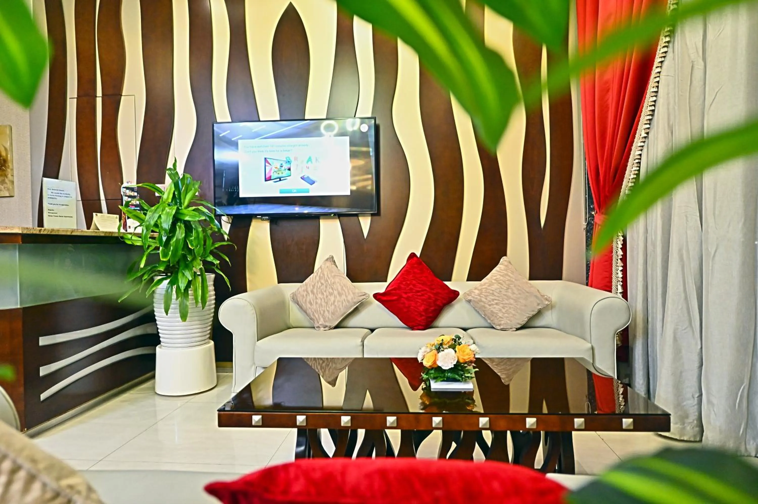 Lobby or reception in Ewan Tower Hotel Apartments