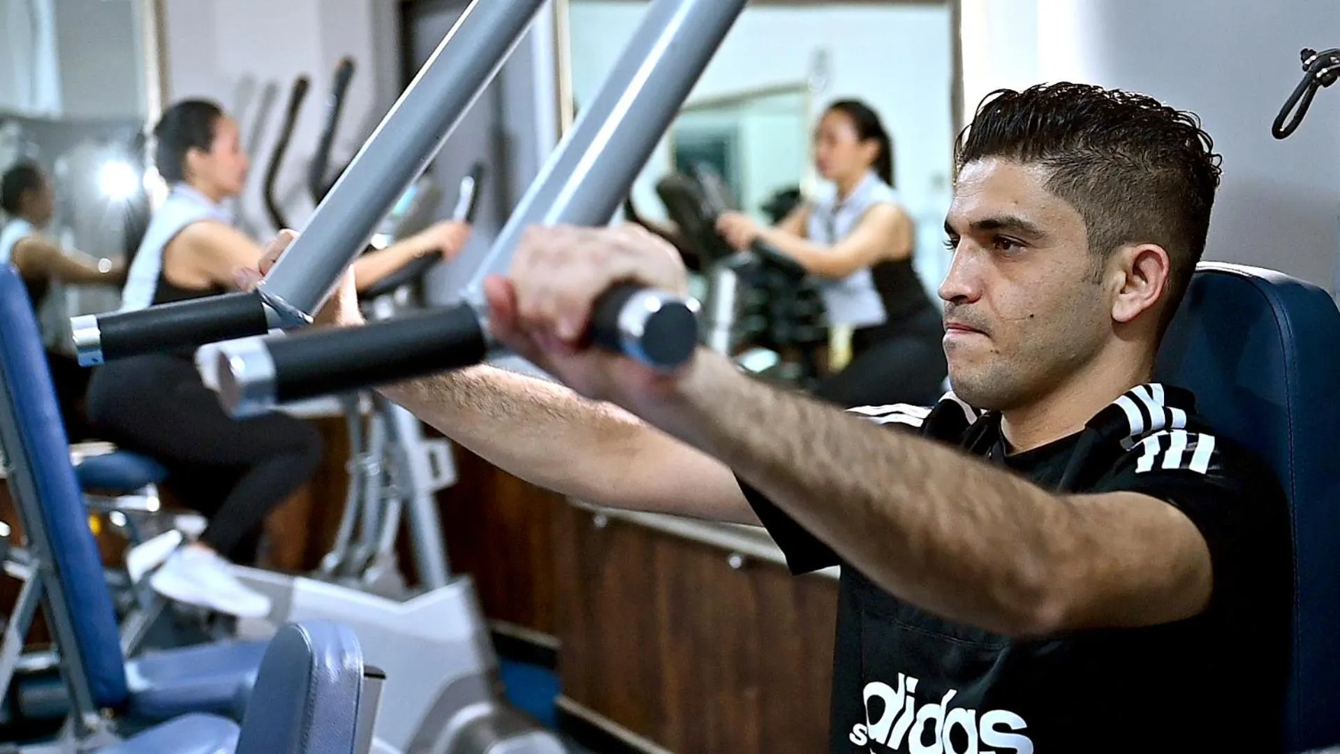 Fitness centre/facilities in Ewan Tower Hotel Apartments