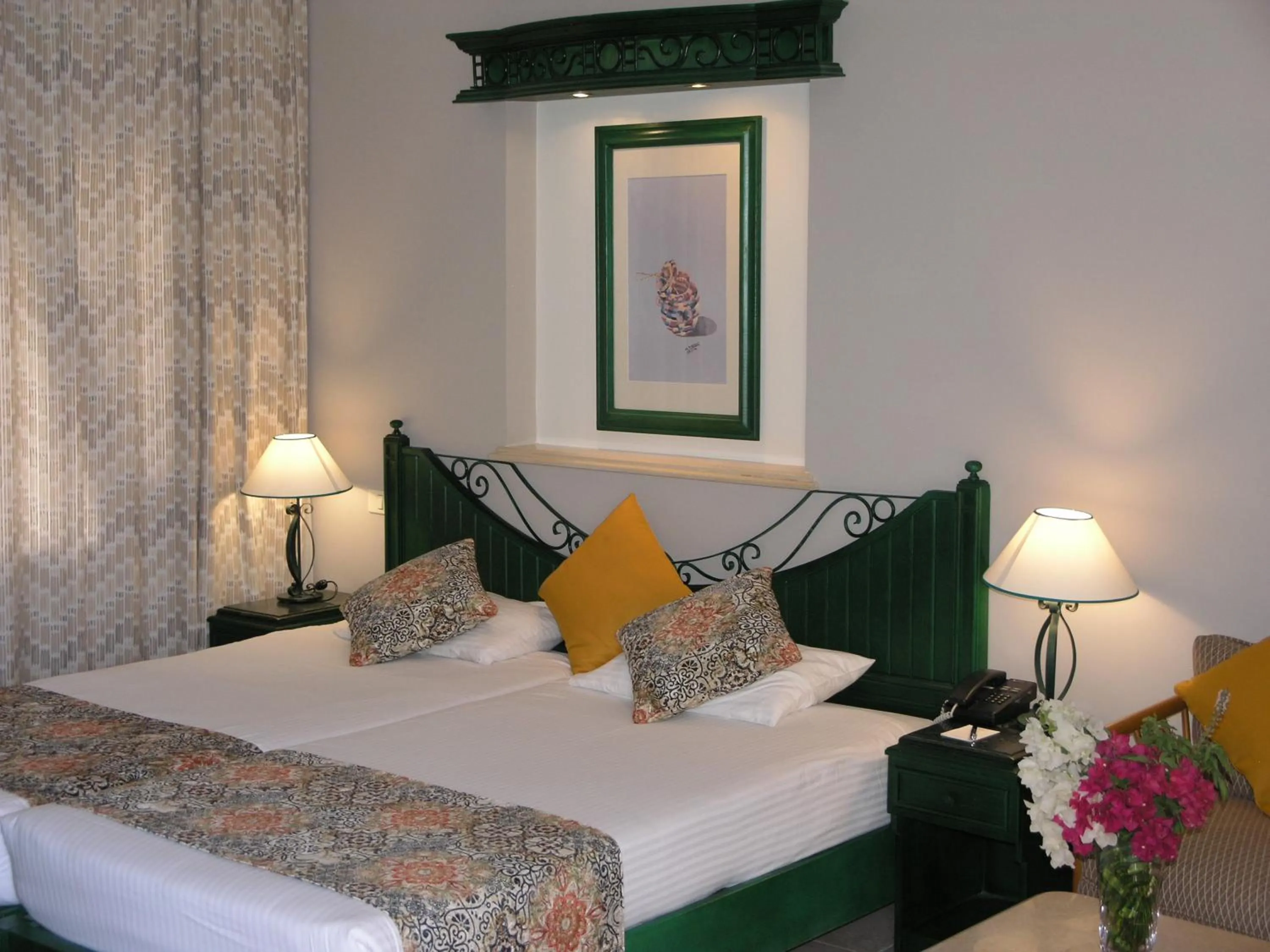 Garden, Bed in Swiss Inn Resort Dahab