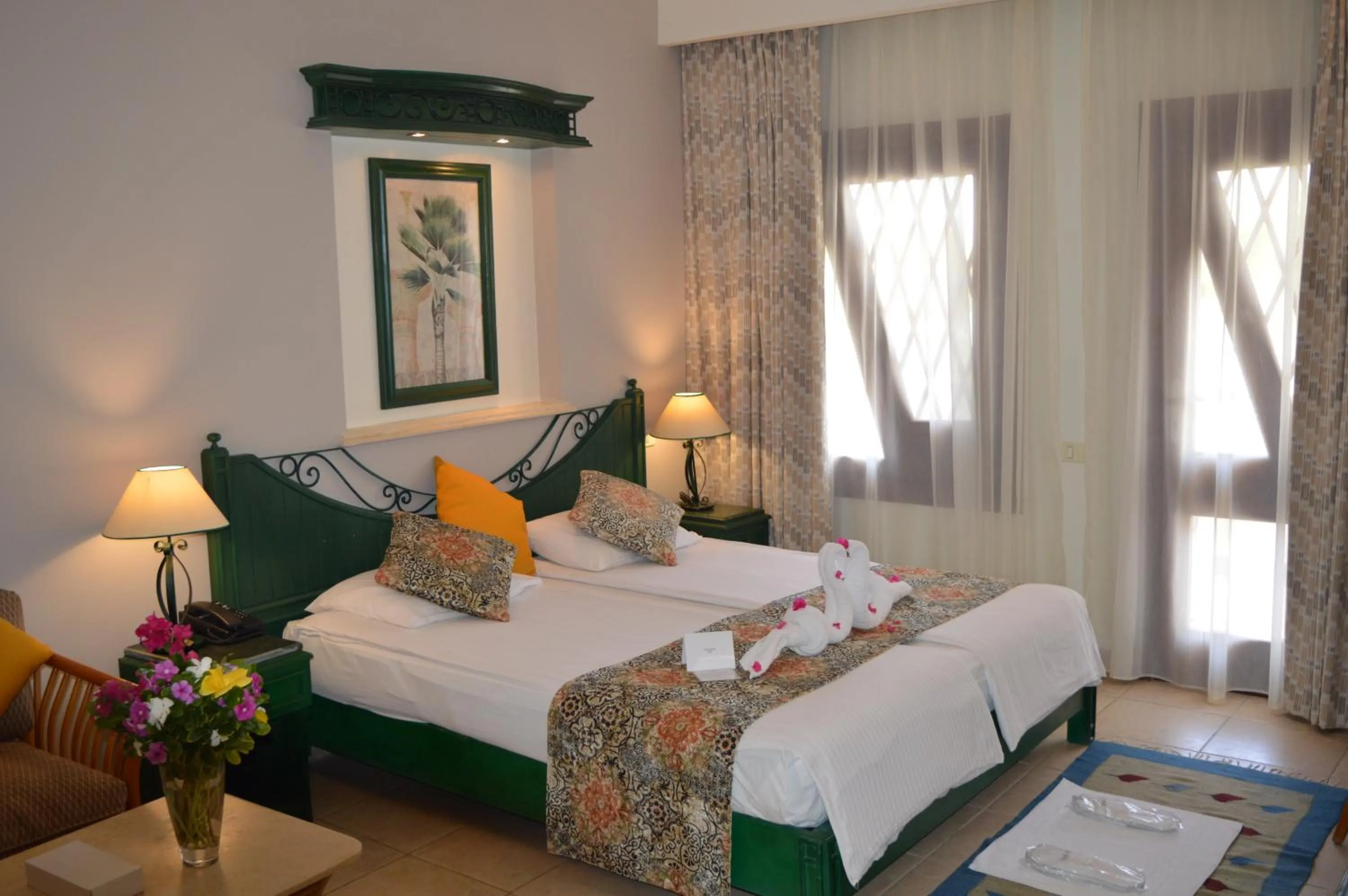 Photo of the whole room, Bed in Swiss Inn Resort Dahab