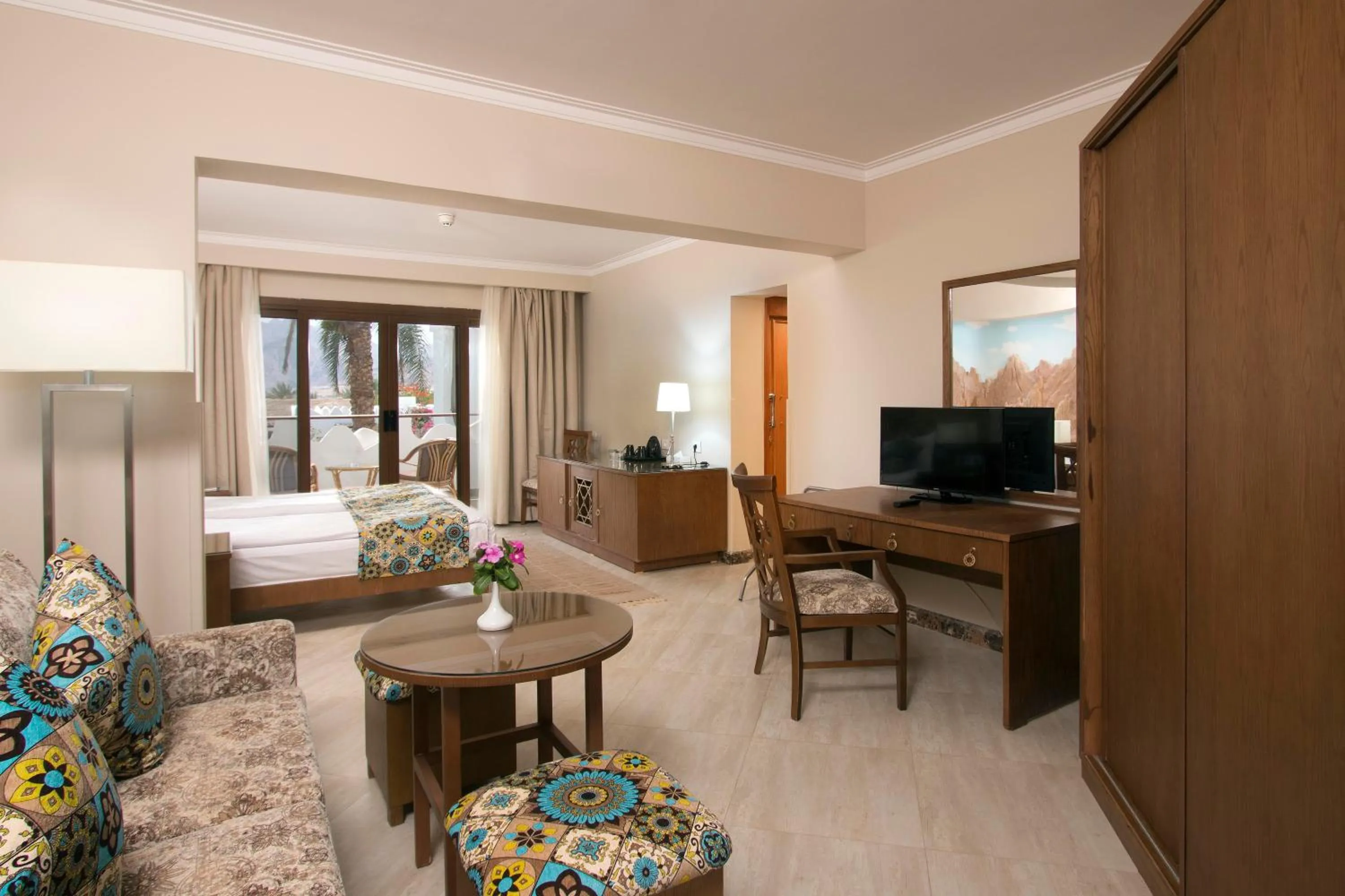 Photo of the whole room, Bed in Swiss Inn Resort Dahab