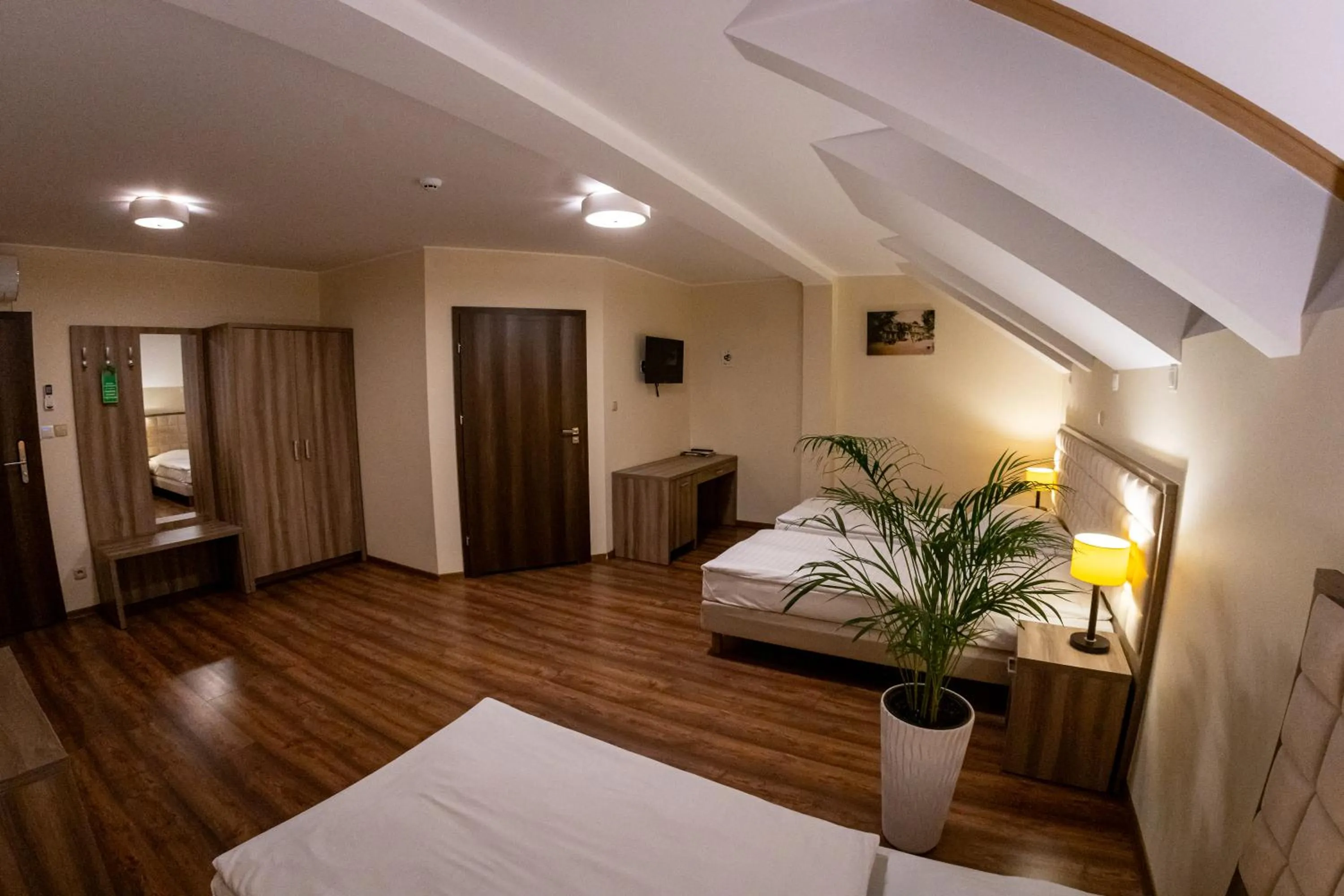 Bed in Zajazd Pod Borem