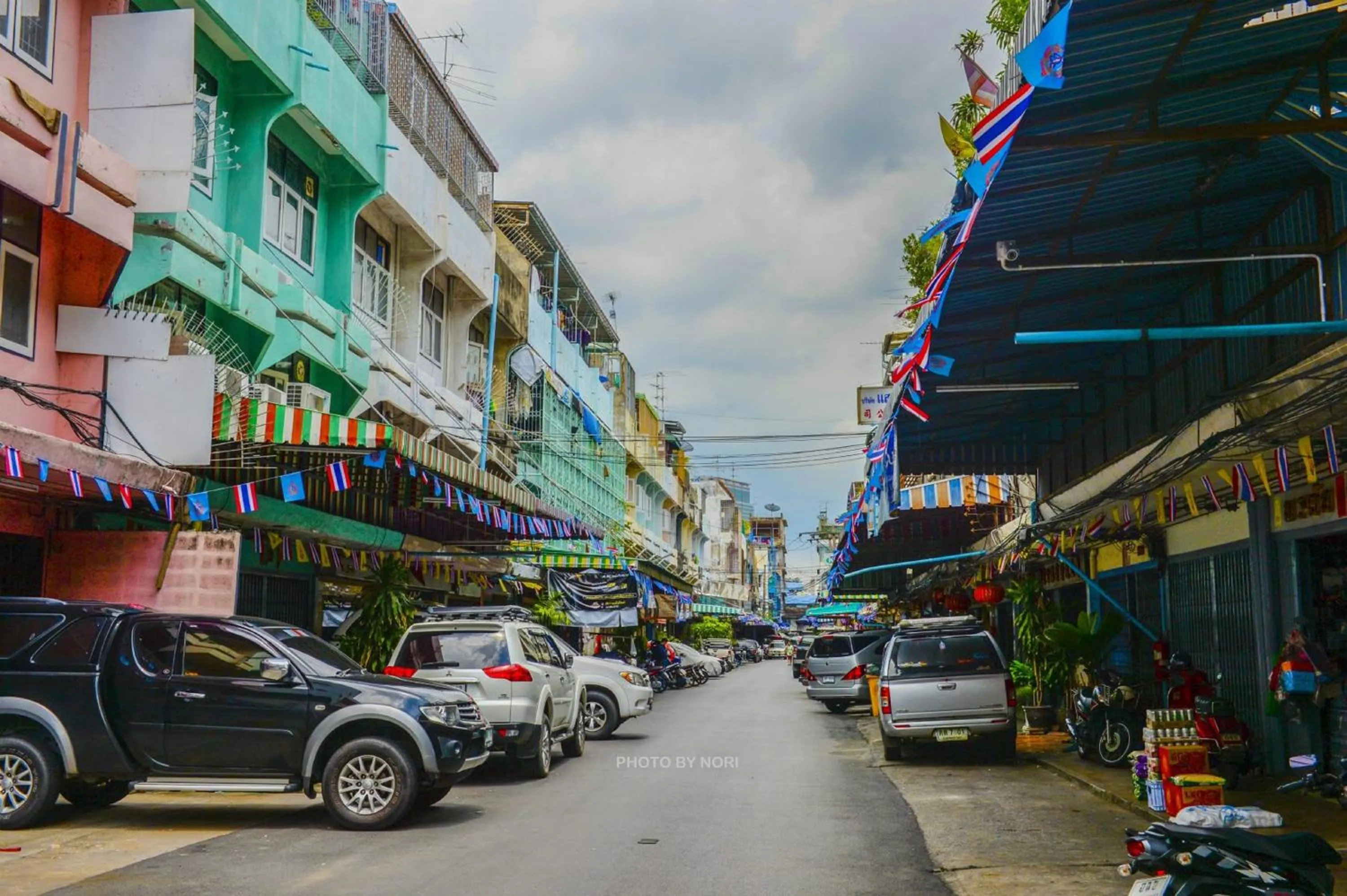 Off site in The Backpack Hostel