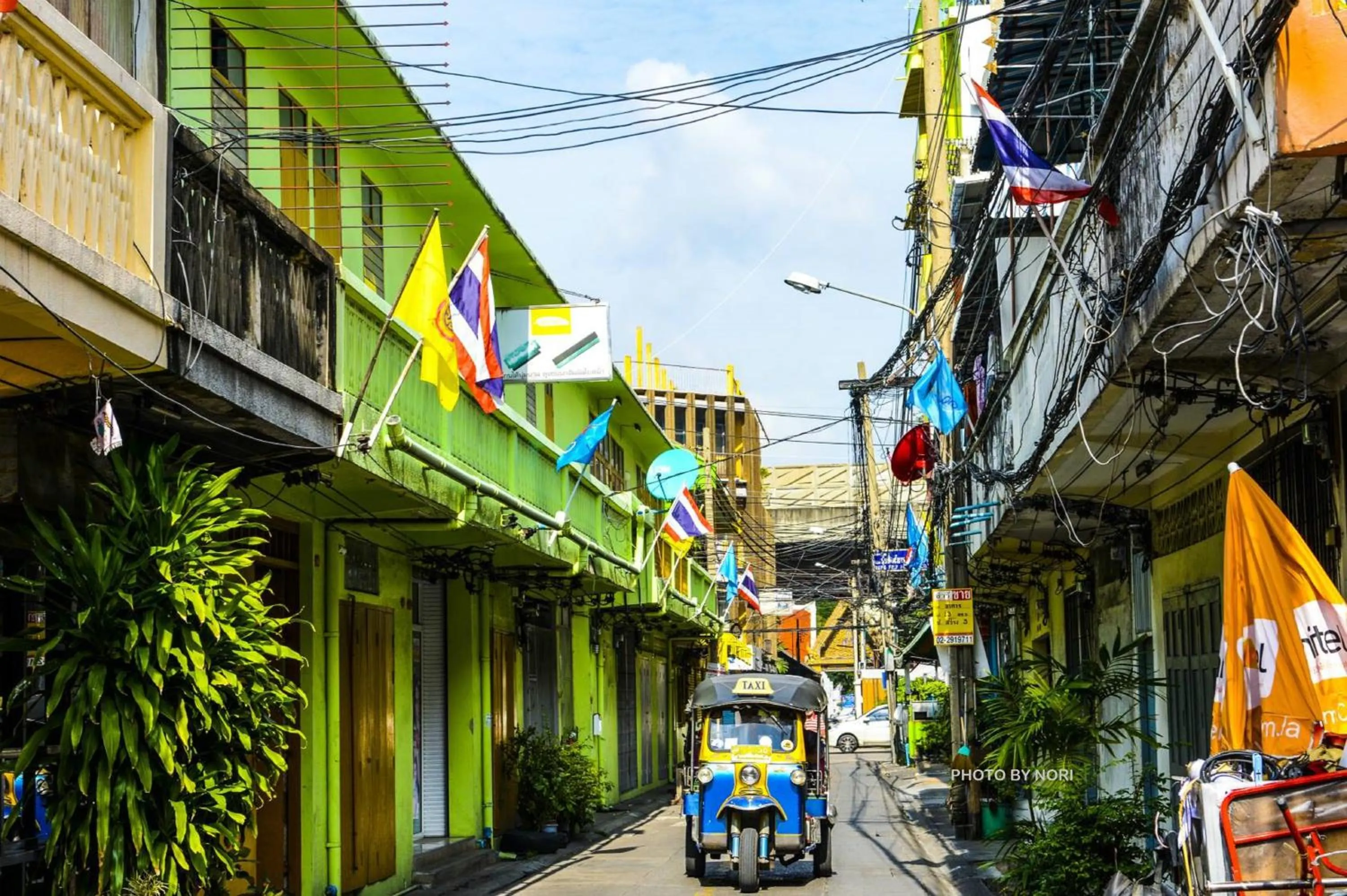 Off site in The Backpack Hostel