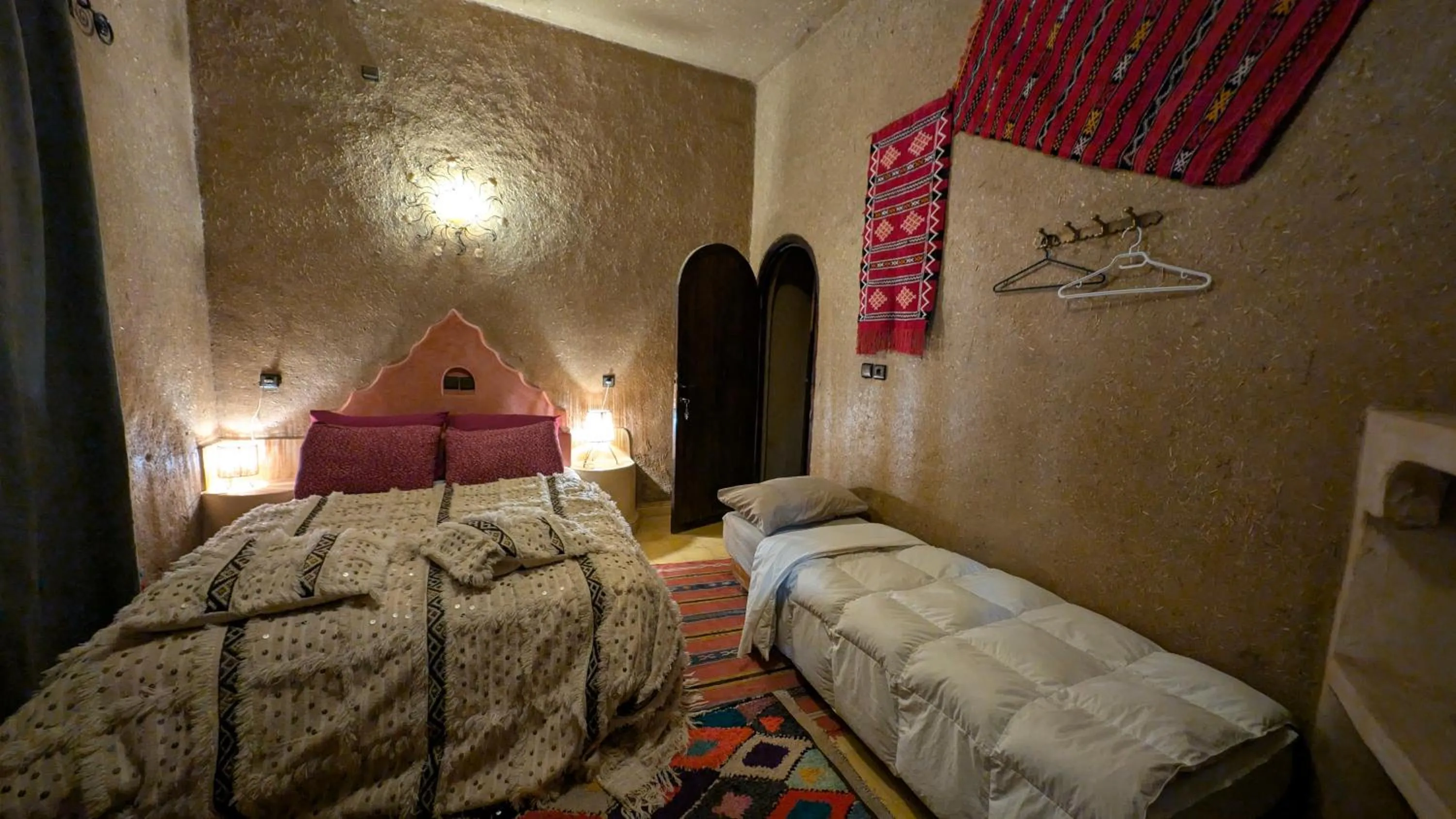 Bed in Riad Amar