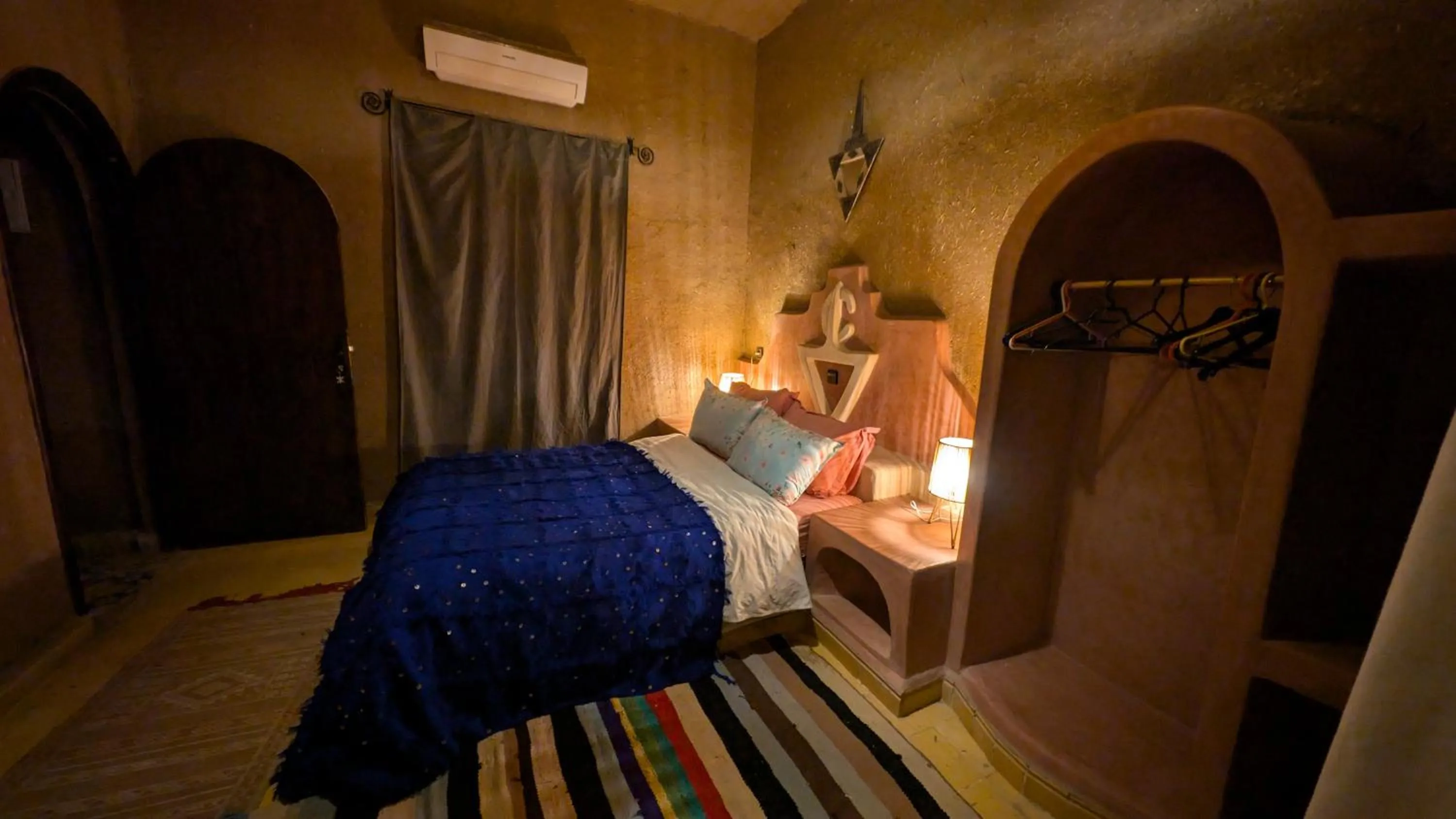 Bed in Riad Amar