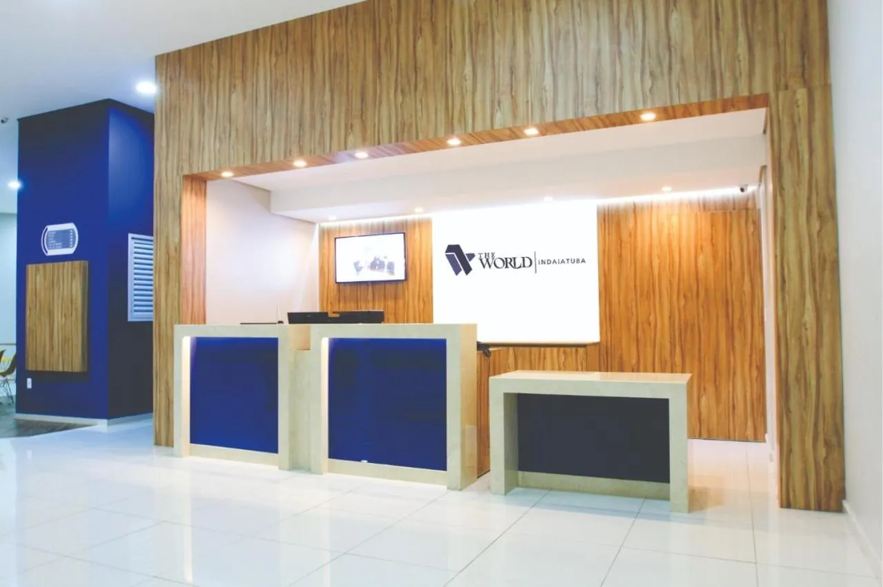 Lobby or reception in The World Indaiatuba