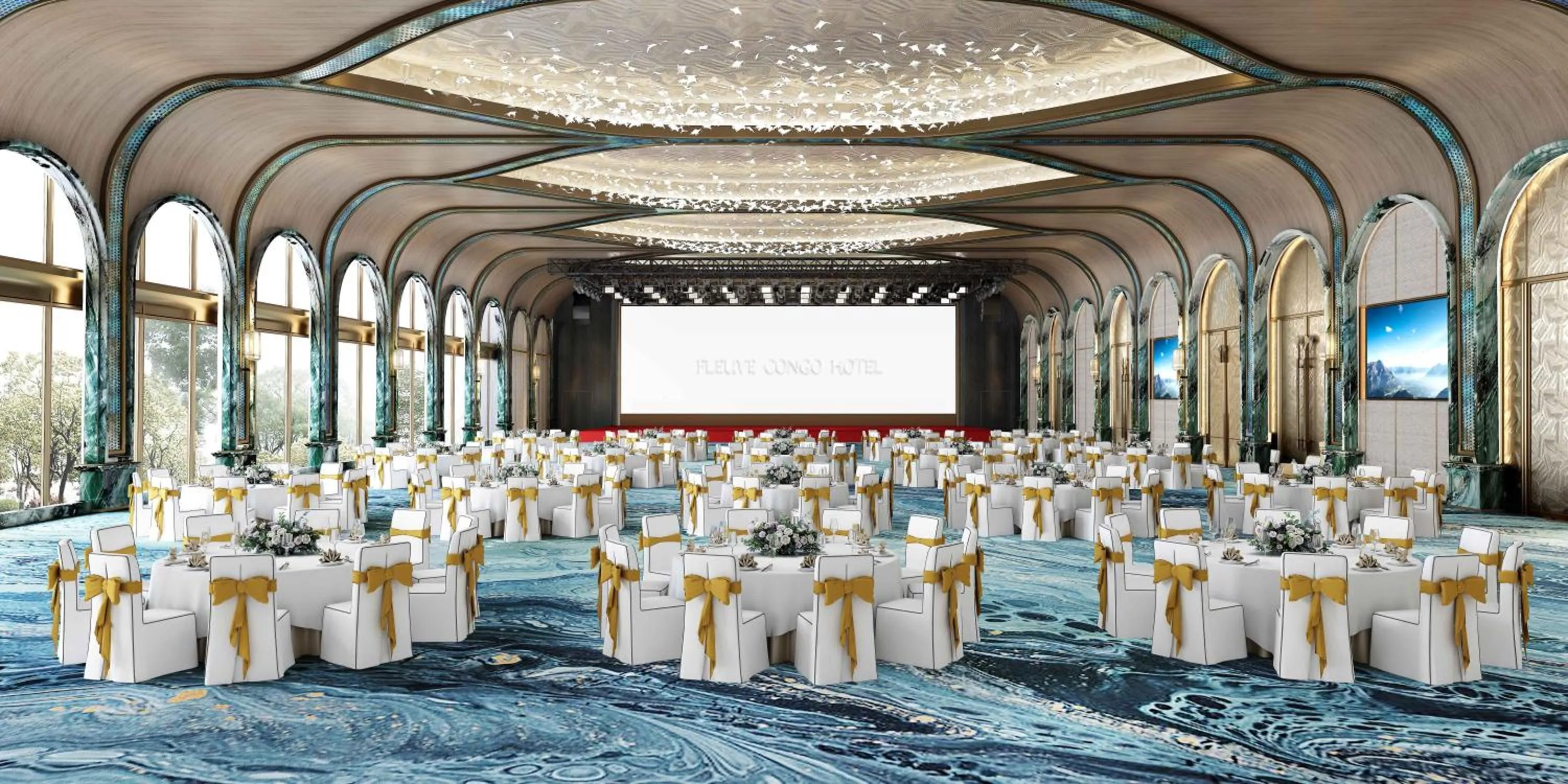 Banquet/Function facilities in Fleuve Congo Hotel By Blazon Hotels