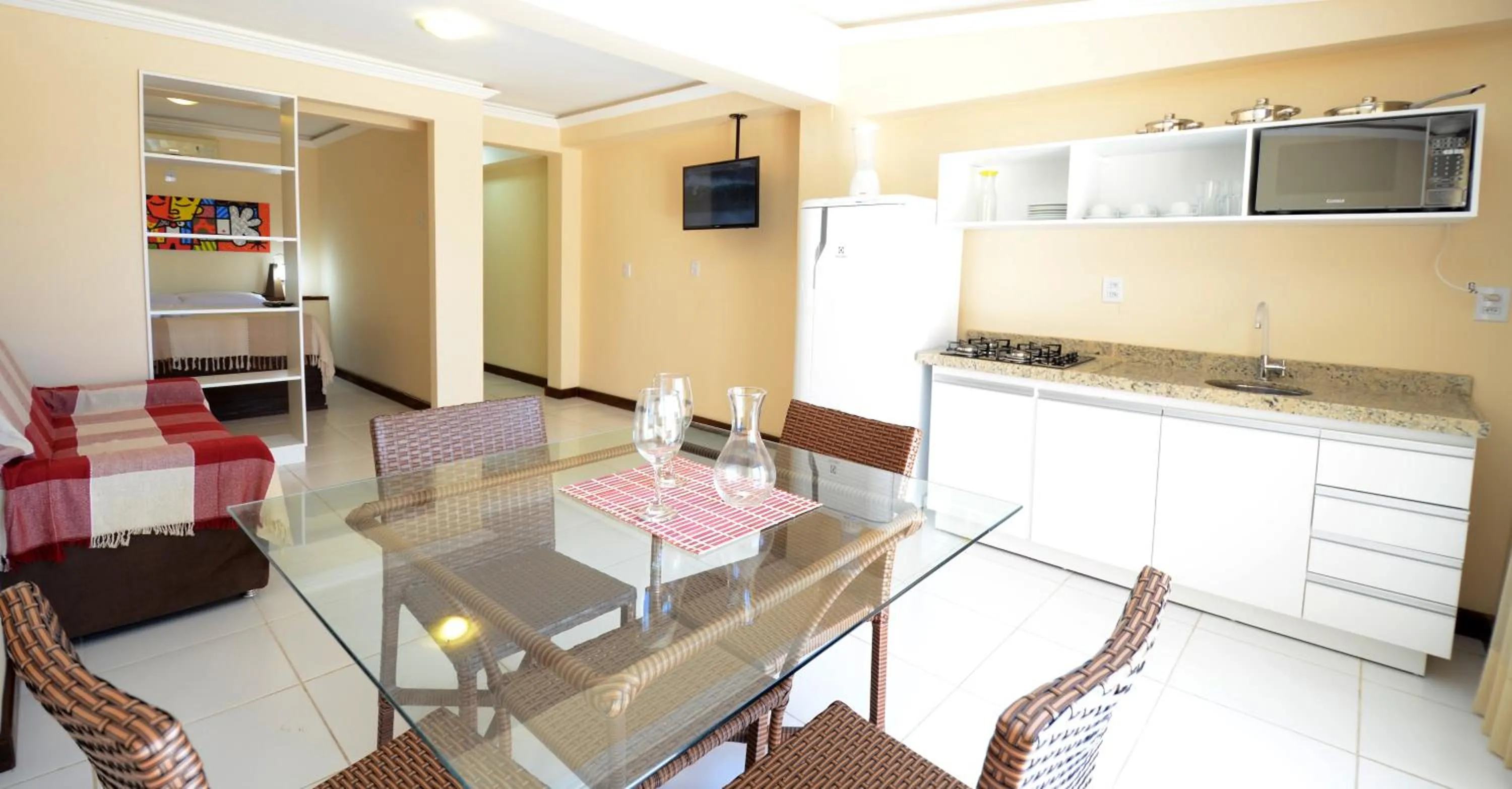 Living room in Flat Vila 4 Amigos