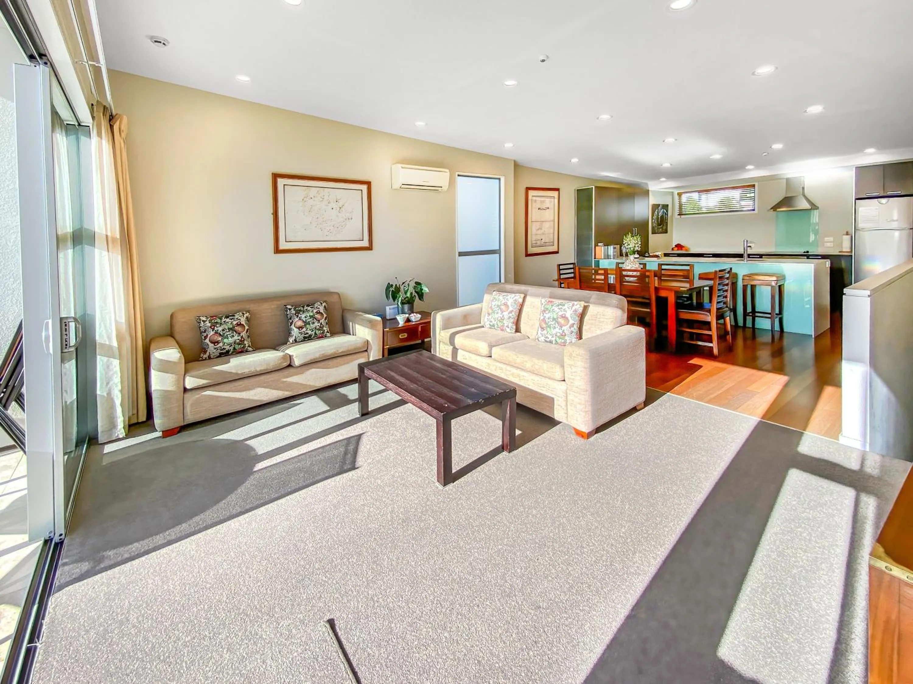 Living room in Picton Waterfront Apartments