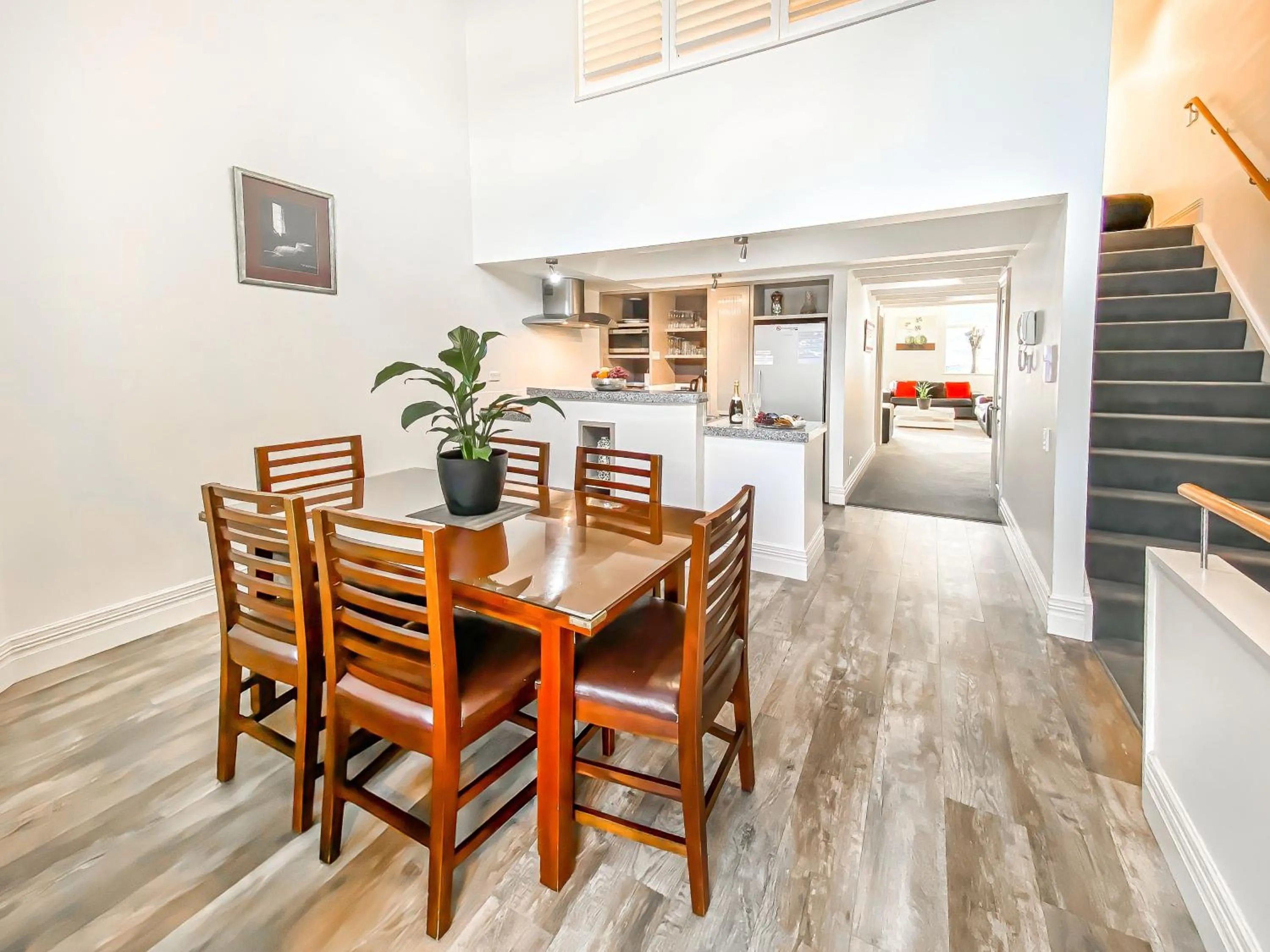 Kitchen or kitchenette in Picton Waterfront Apartments