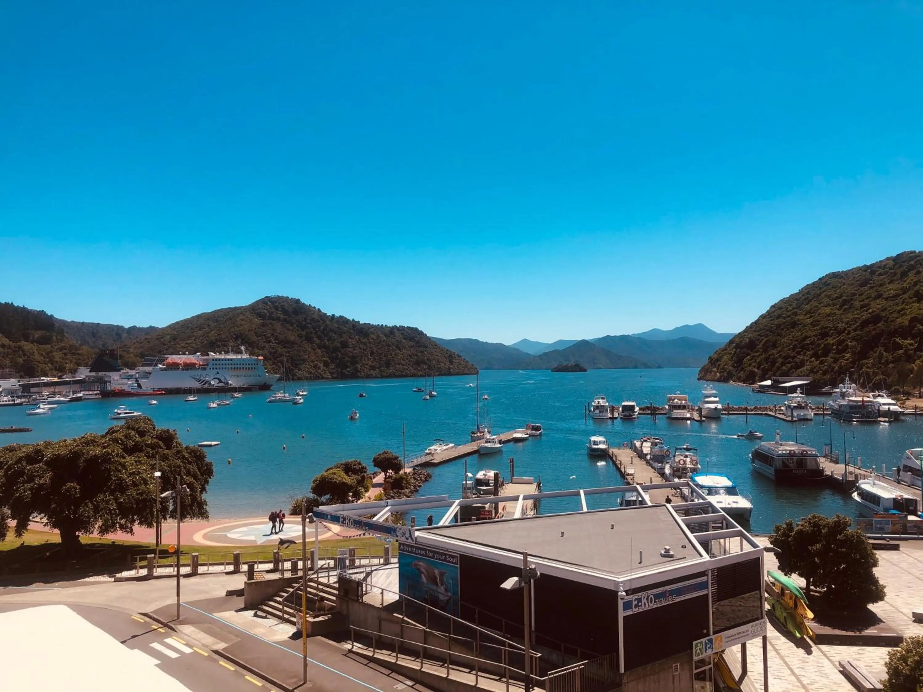 Sea view in Picton Waterfront Apartments