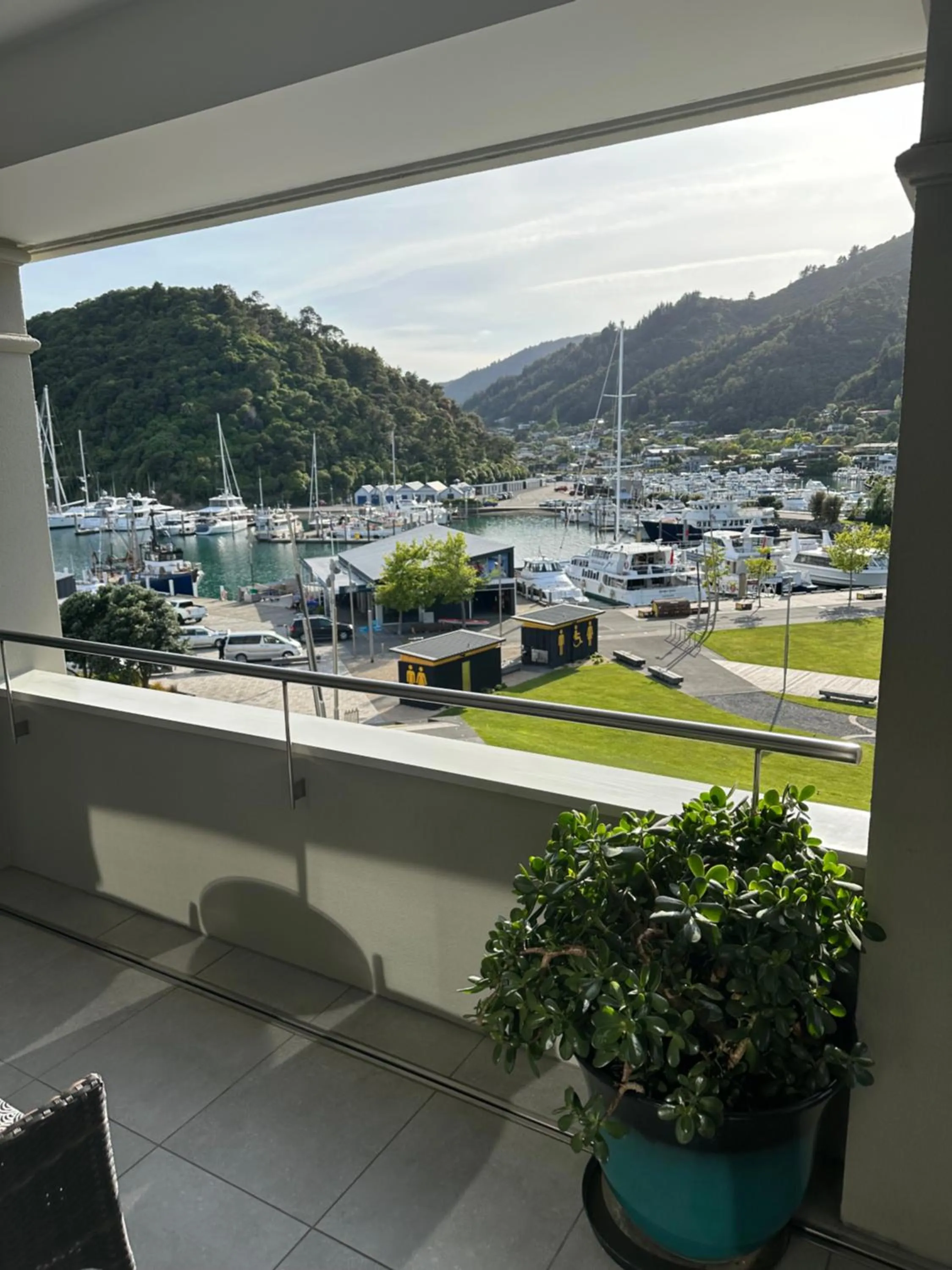 Sea view in Picton Waterfront Apartments
