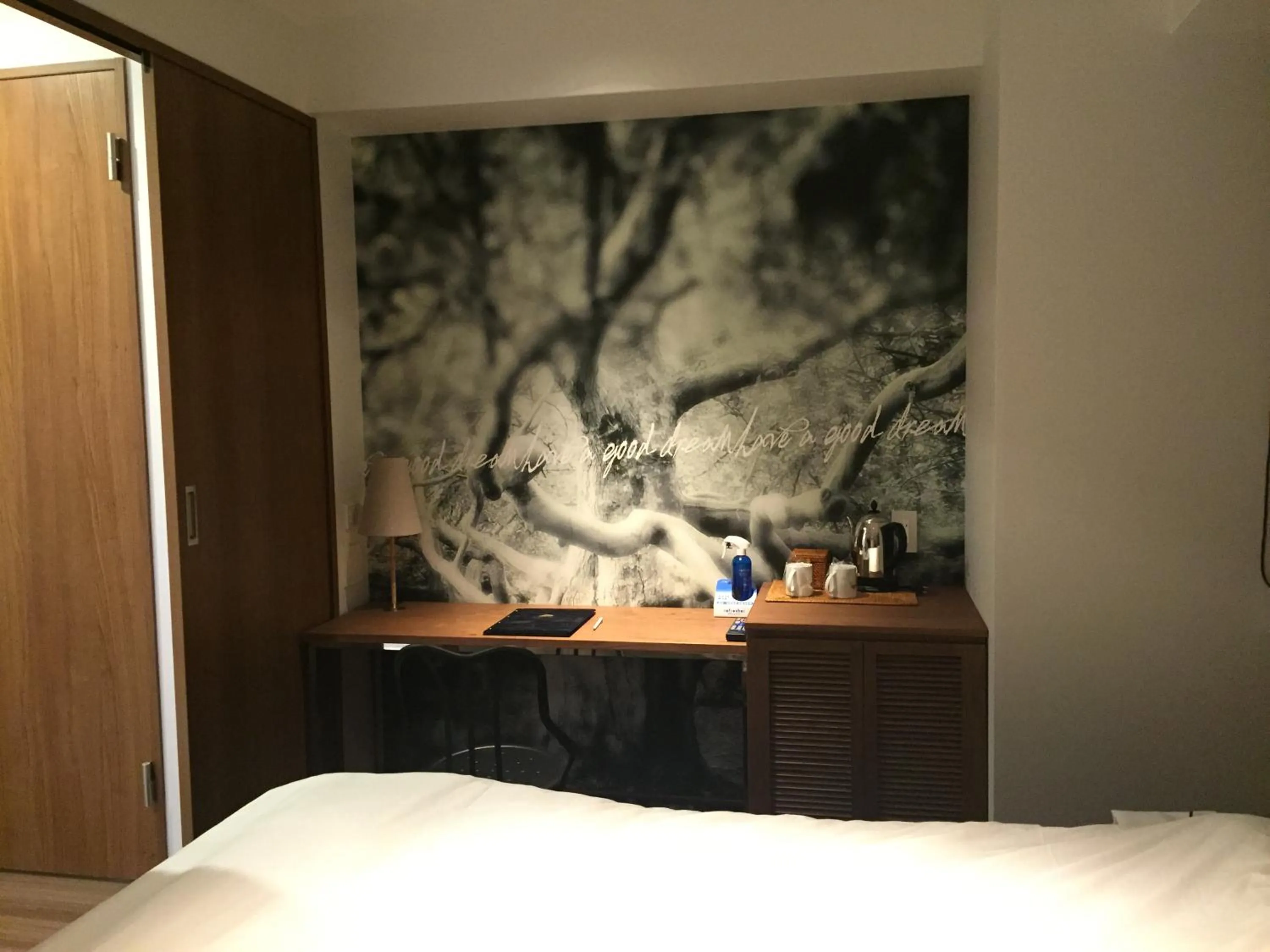 Bed in The Wall Hotel