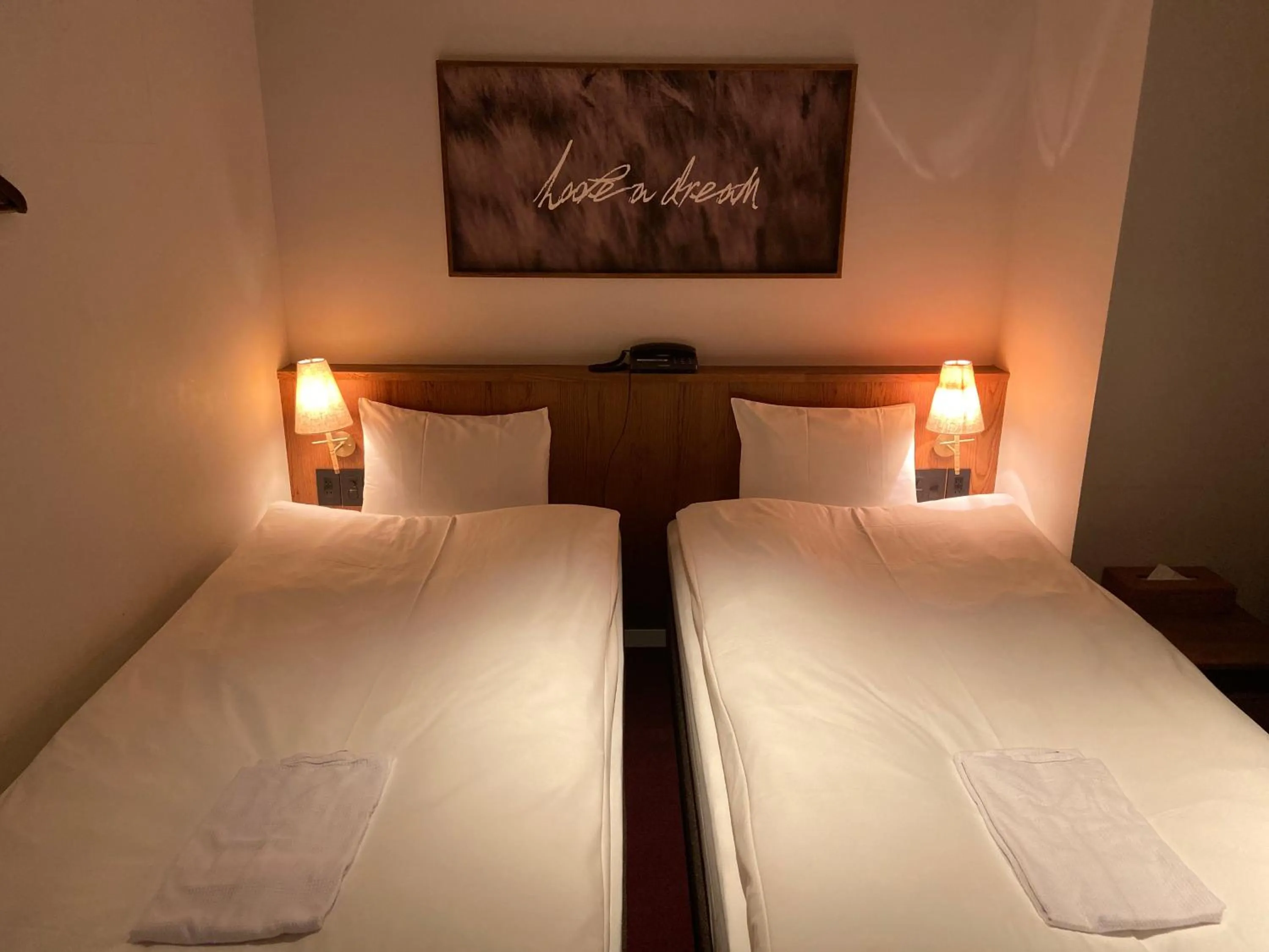 Bed in The Wall Hotel