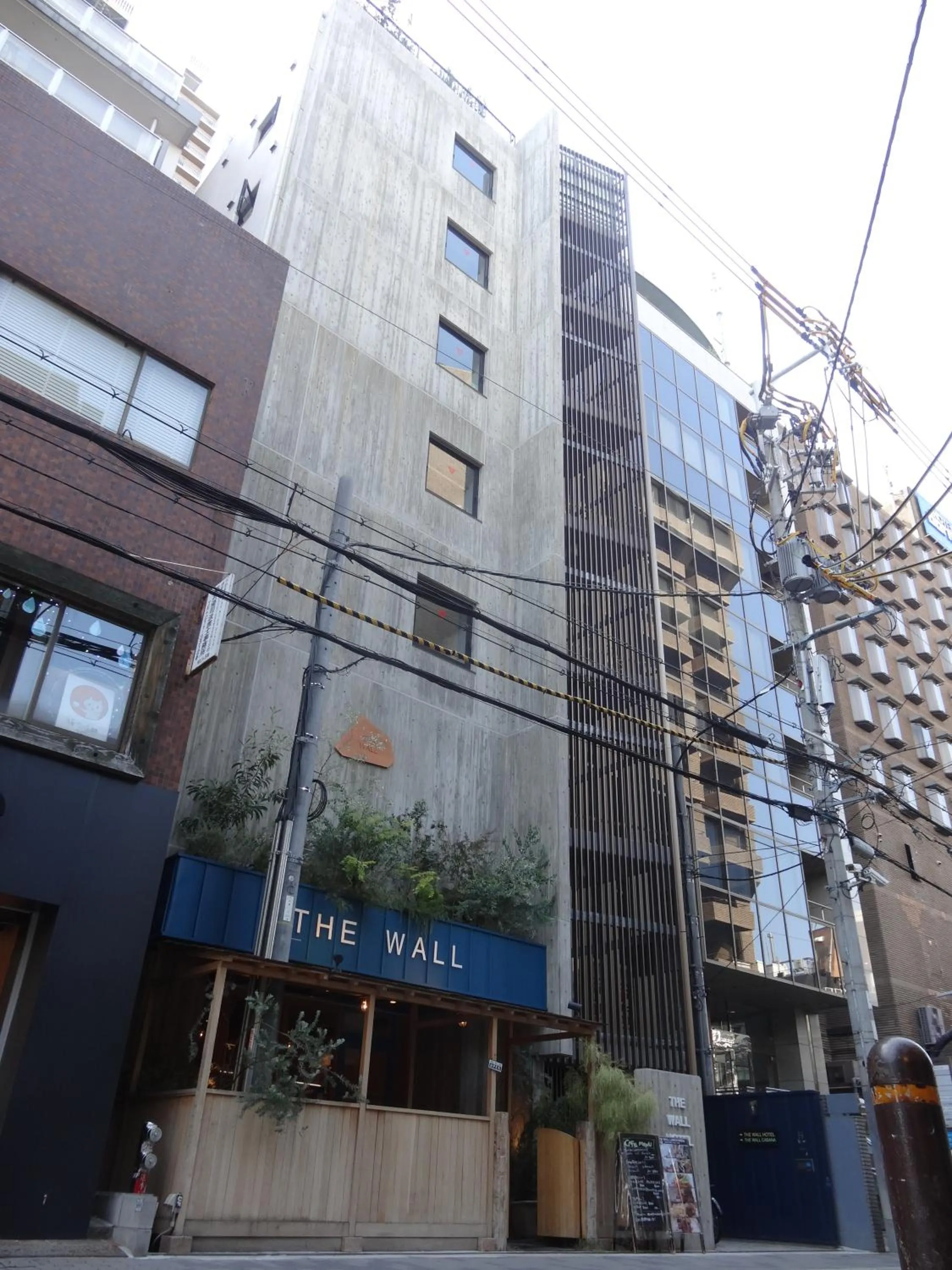 Property building in The Wall Hotel